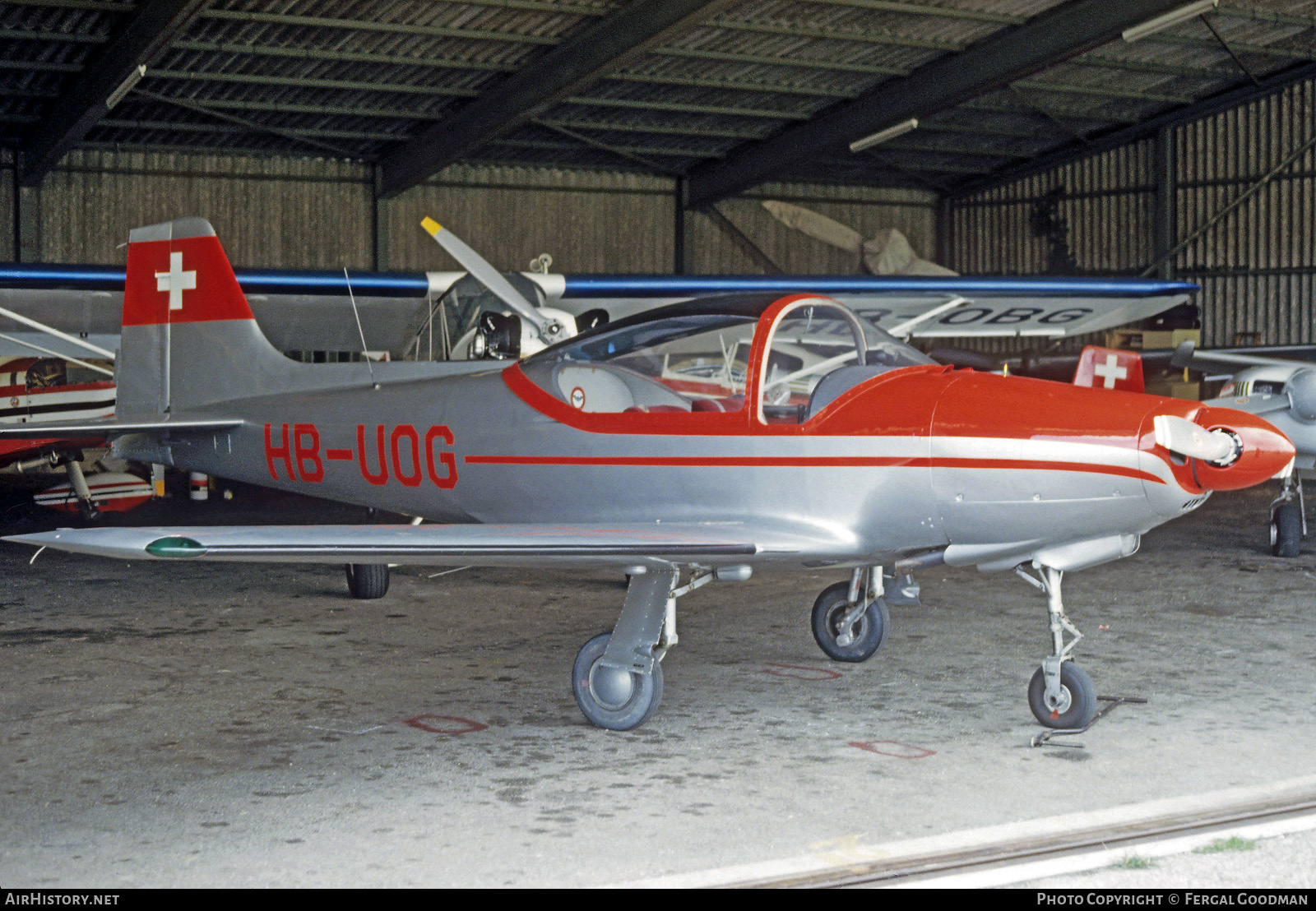 Aircraft Photo of HB-UOG | Aviamilano F.8L Falco 3 | AirHistory.net #756524