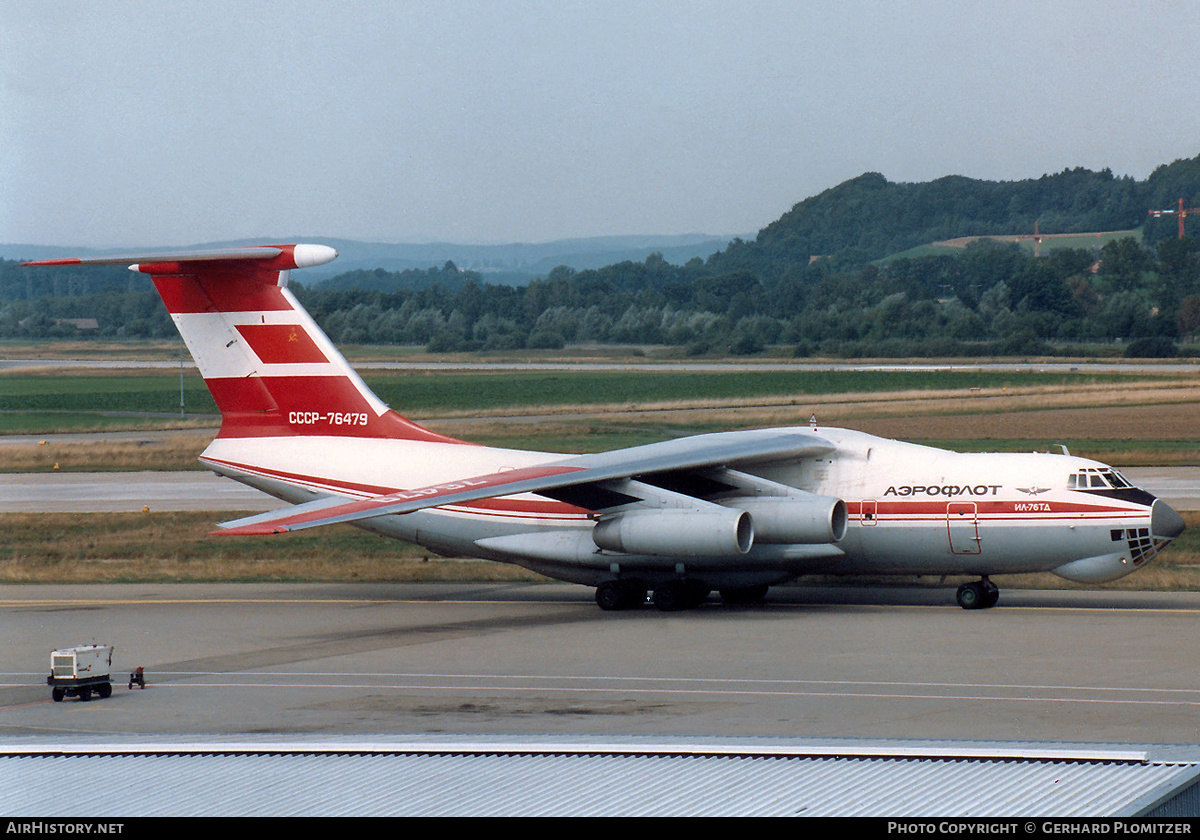 Aircraft Photo of CCCP-76479 | Ilyushin Il-76TD | Aeroflot | AirHistory.net #756527