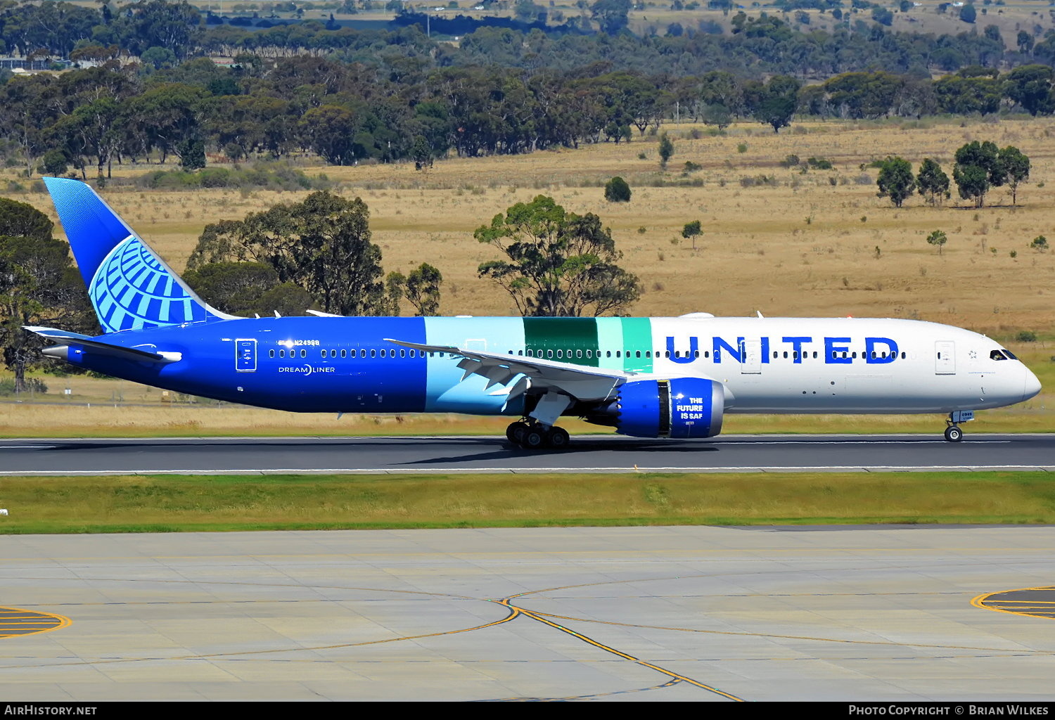 Aircraft Photo of N24988 | Boeing 787-9 Dreamliner | United Airlines | AirHistory.net #756532