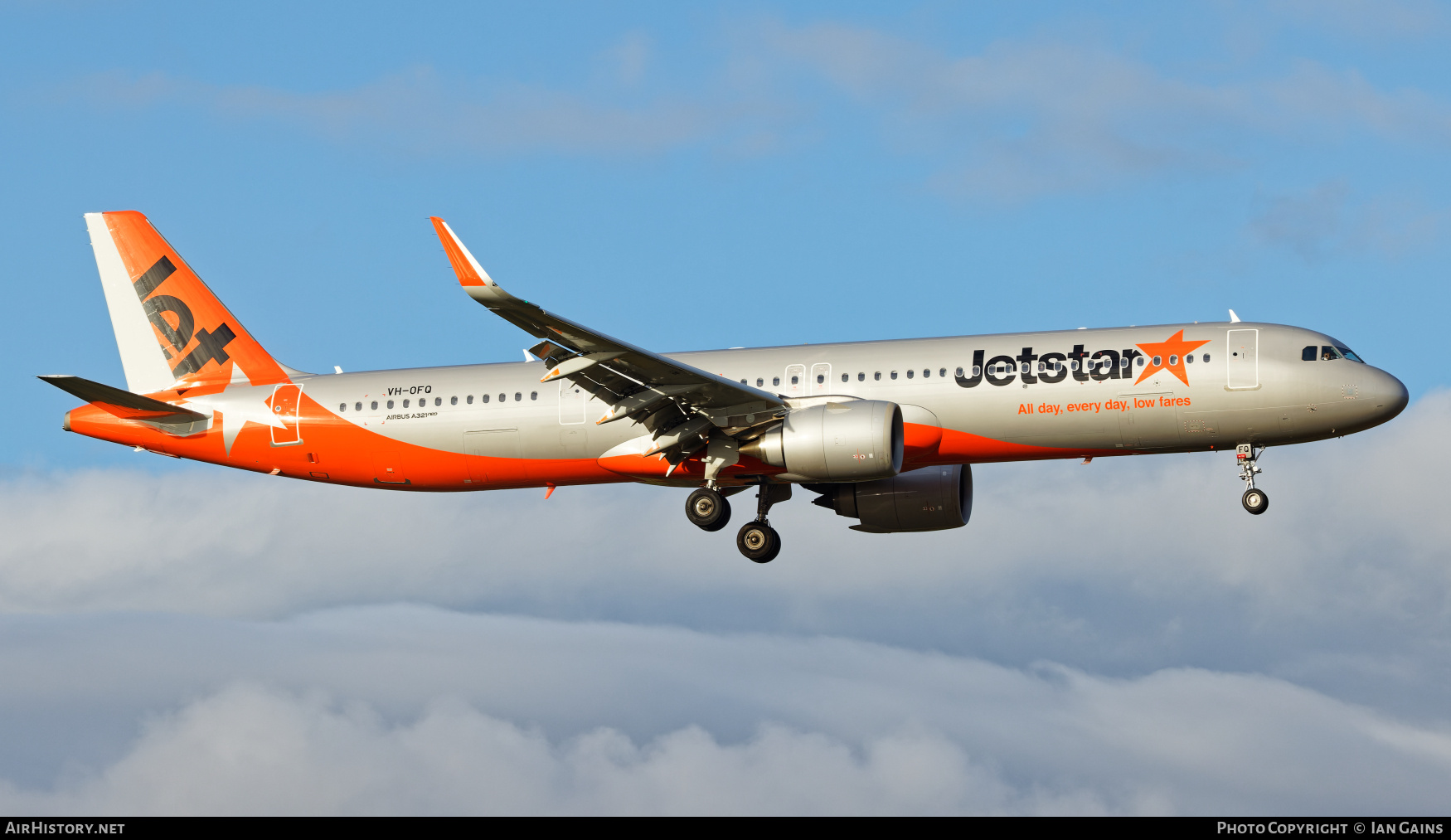 Aircraft Photo of VH-OFQ | Airbus A321-251NX | Jetstar Airways | AirHistory.net #756537