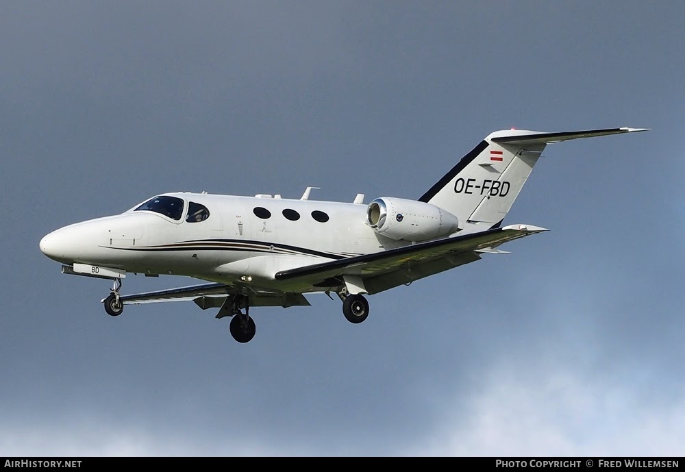 Aircraft Photo of OE-FBD | Cessna 510 Citation Mustang | GlobeAir | AirHistory.net #756547