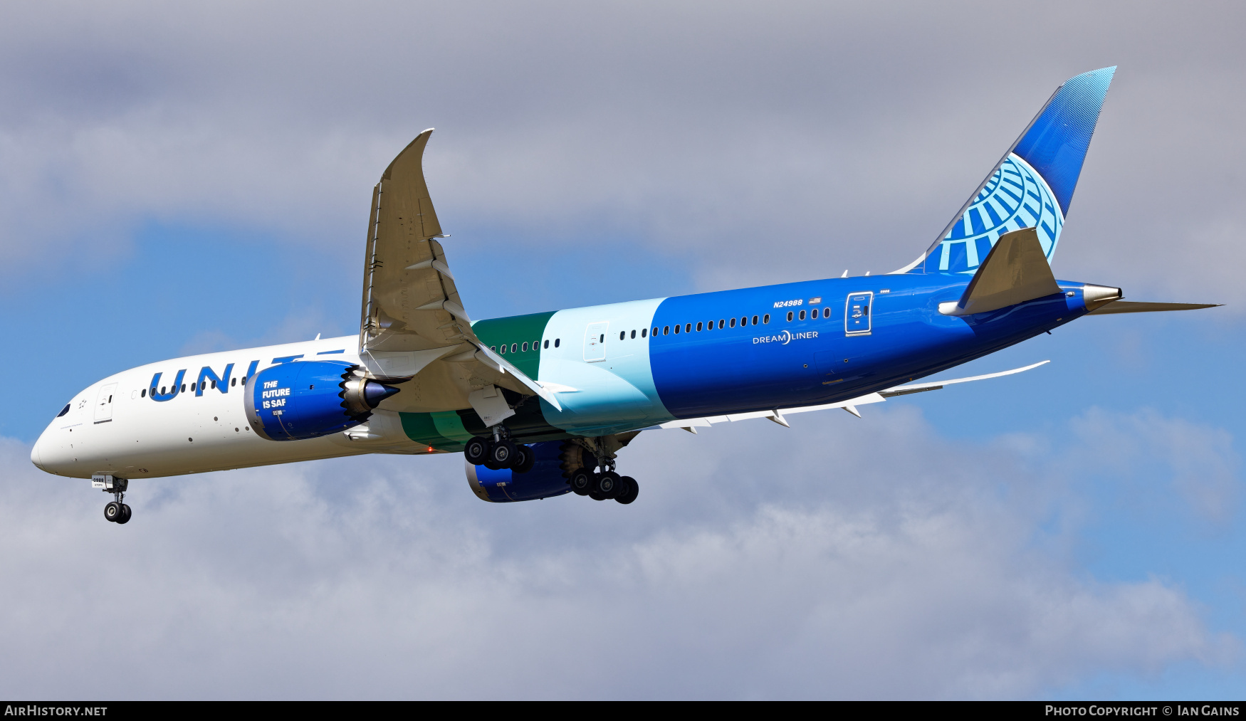 Aircraft Photo of N24988 | Boeing 787-9 Dreamliner | United Airlines | AirHistory.net #756558