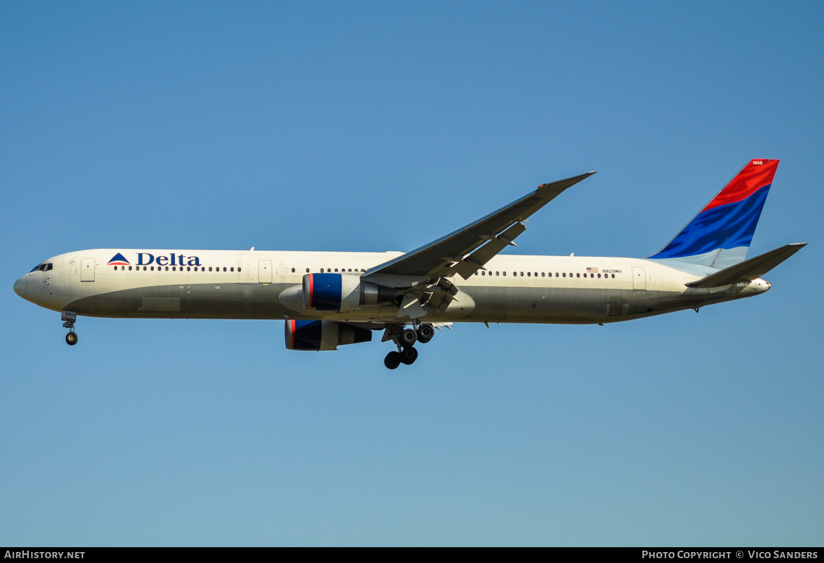 Aircraft Photo of N829MH | Boeing 767-432/ER | Delta Air Lines | AirHistory.net #756559
