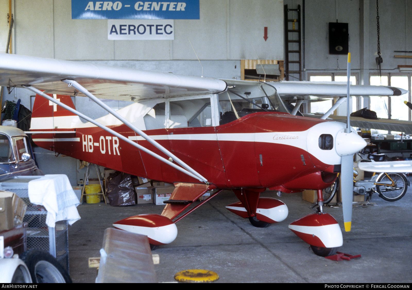 Aircraft Photo of HB-OTR | Piper PA-22-150 Caribbean | AirHistory.net #756576