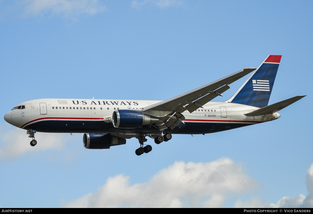 Aircraft Photo of N251AY | Boeing 767-2B7/ER | US Airways | AirHistory.net #756608