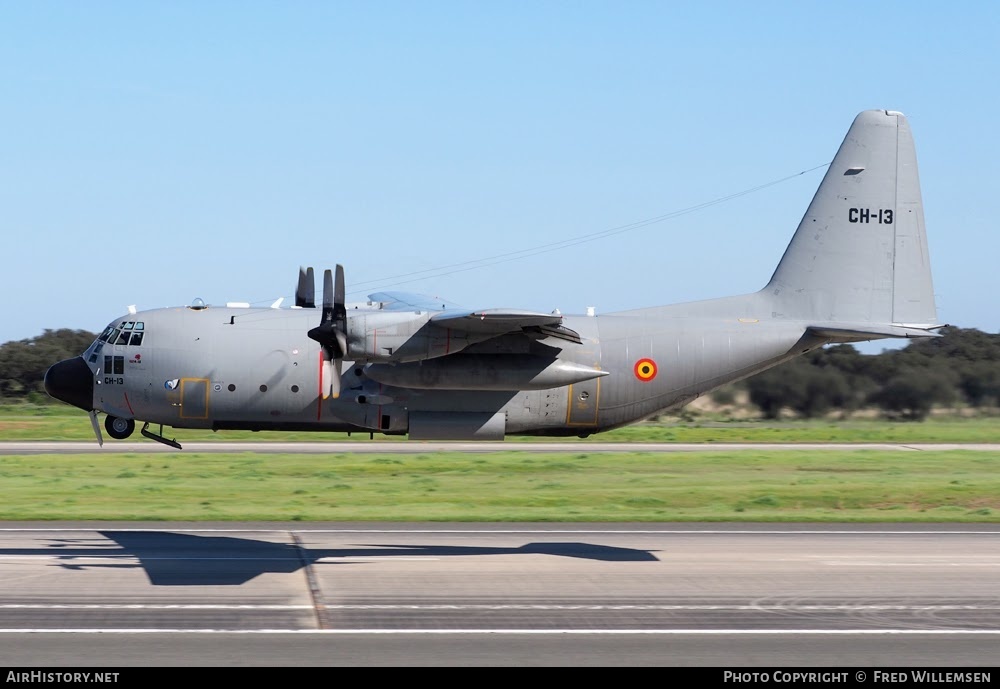 Aircraft Photo of CH-13 | Lockheed C-130H Hercules | Belgium - Air Force | AirHistory.net #756614