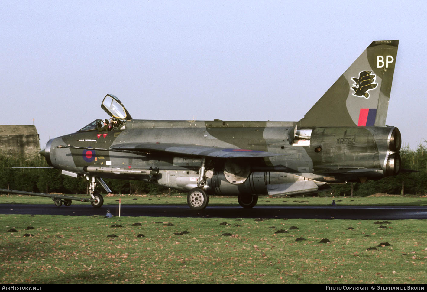 Aircraft Photo of XR753 | English Electric Lightning F6 | UK - Air Force | AirHistory.net #756624
