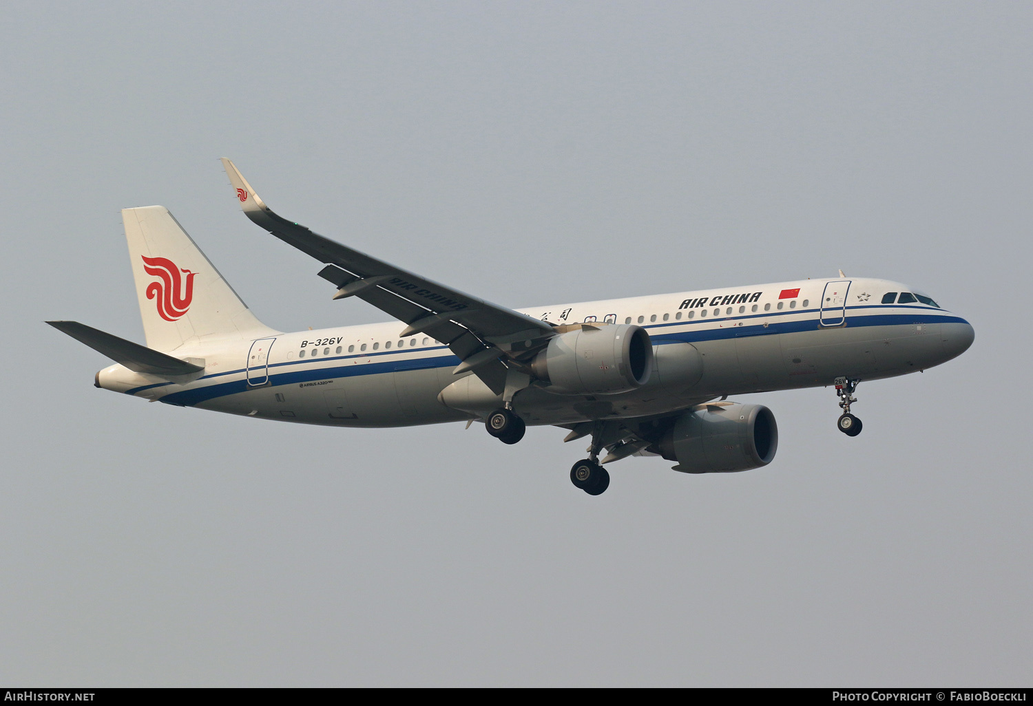 Aircraft Photo of B-326V | Airbus A320-251N | Air China | AirHistory.net #756670