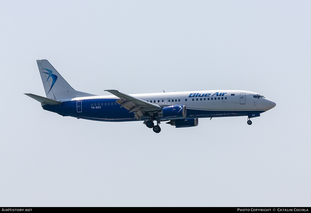 Aircraft Photo of YR-BAO | Boeing 737-42C | Blue Air | AirHistory.net #756688
