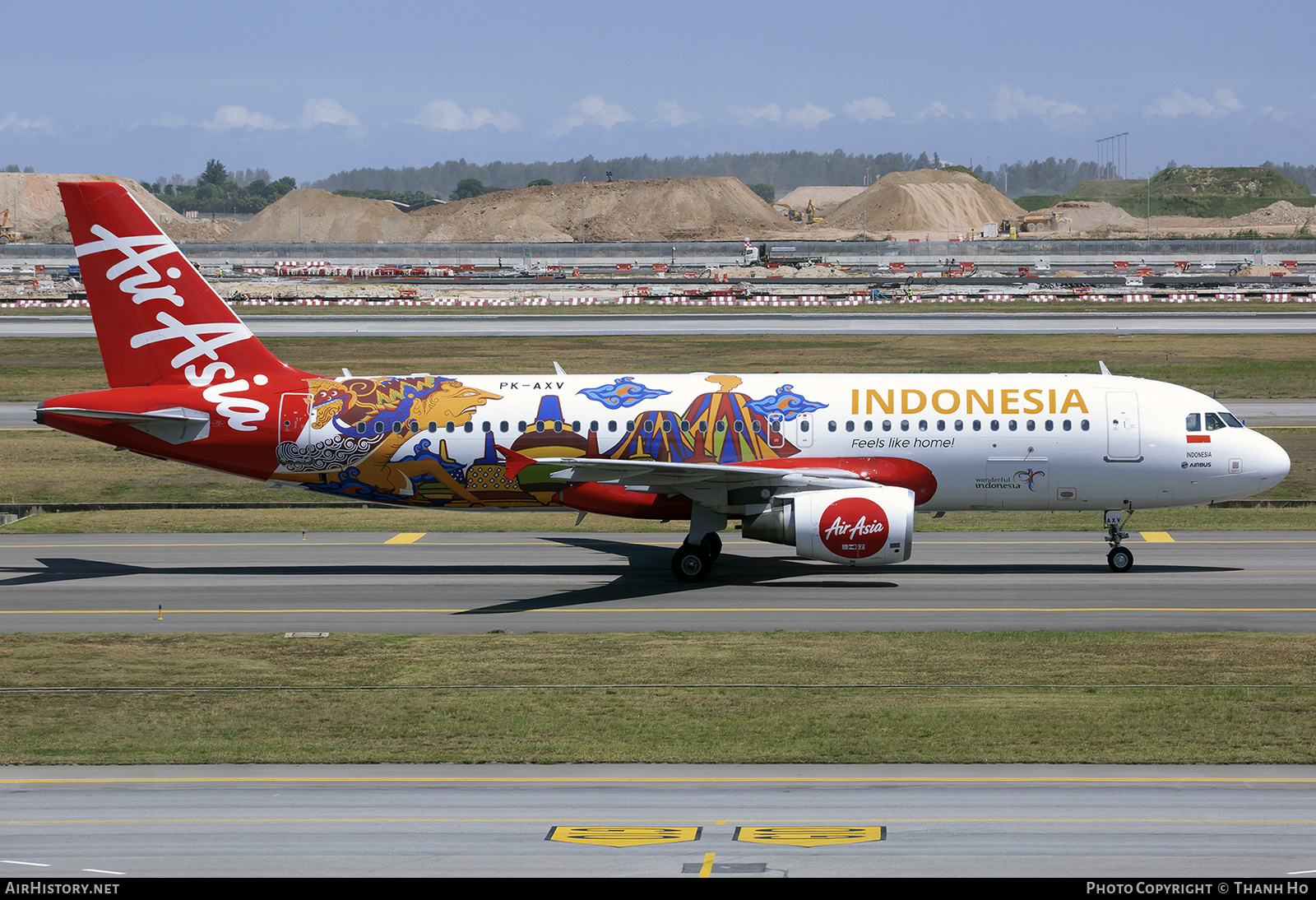 Aircraft Photo of PK-AXV | Airbus A320-216 | AirAsia | AirHistory.net #756692