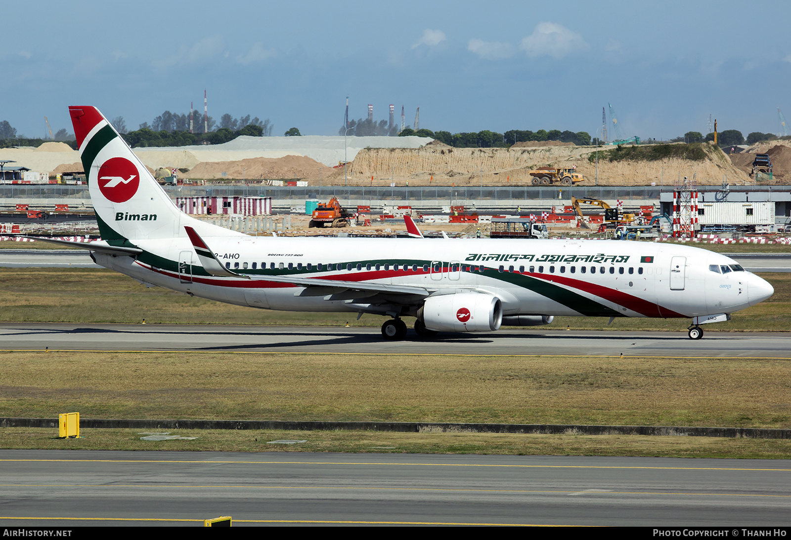 Aircraft Photo of S2-AHO | Boeing 737-8E9 | Biman Bangladesh Airlines | AirHistory.net #756694