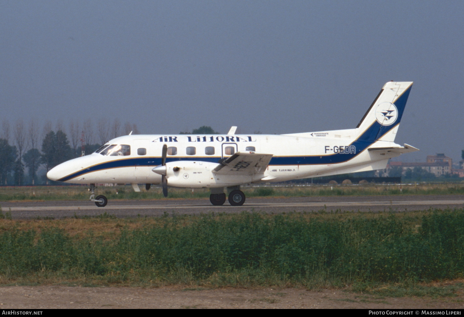 Aircraft Photo of F-GEDR | Embraer EMB-110P1 Bandeirante | Air Littoral | AirHistory.net #756719