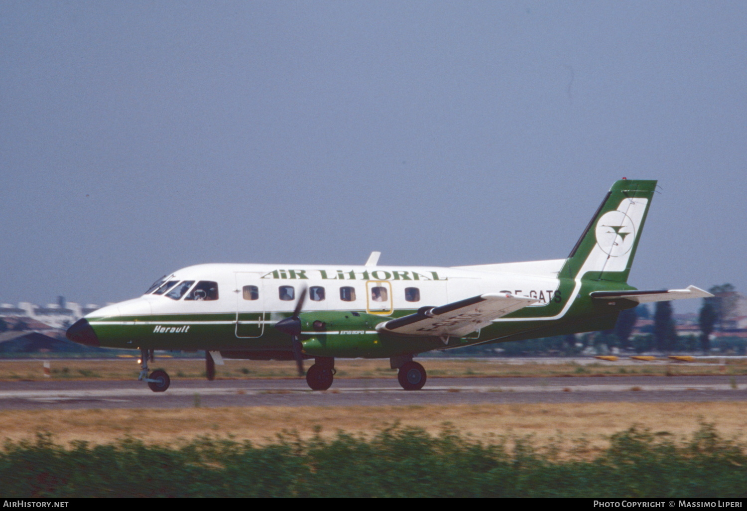 Aircraft Photo of F-GATS | Embraer EMB-110P1 Bandeirante | Air Littoral | AirHistory.net #756722