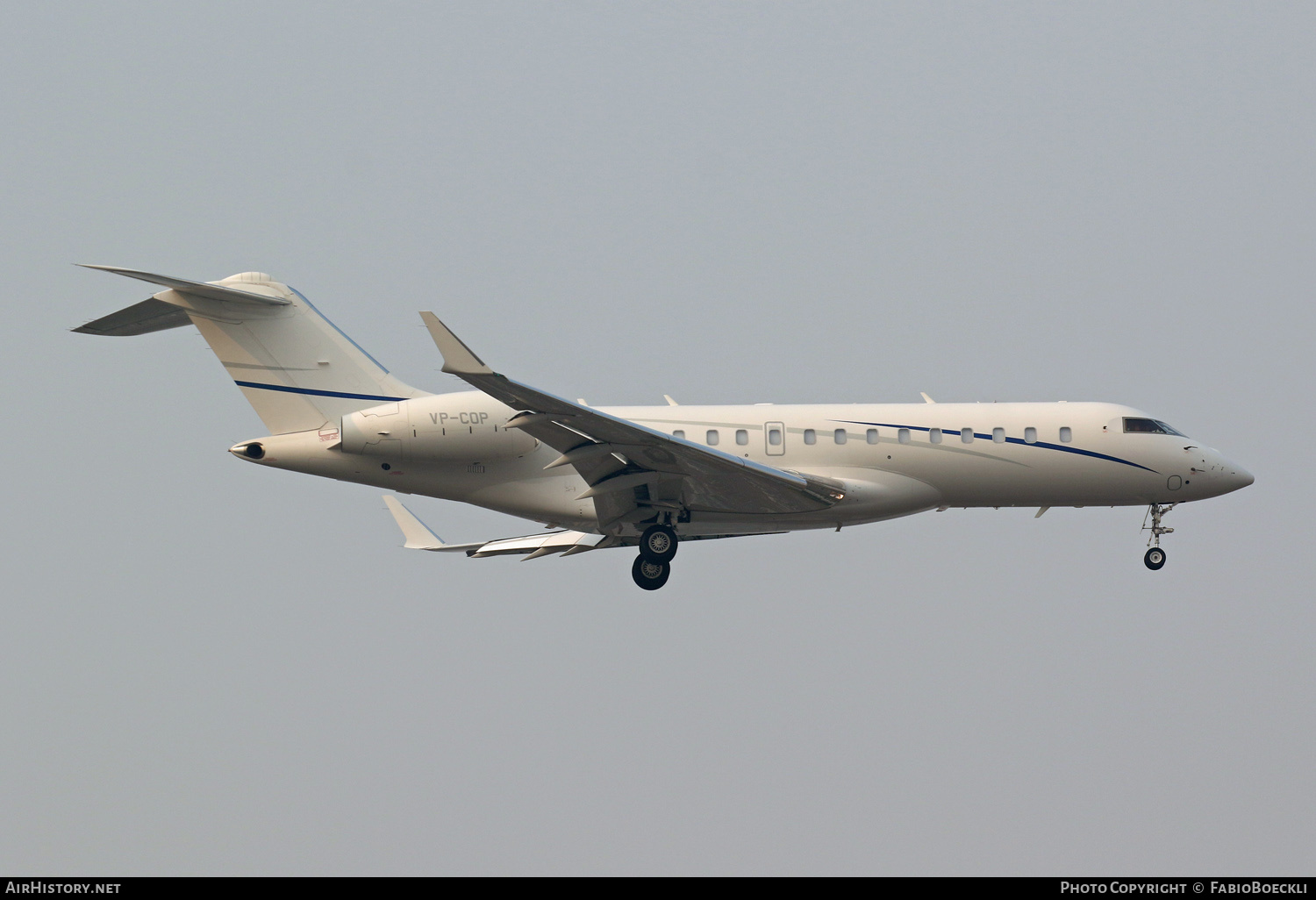 Aircraft Photo of VP-COP | Bombardier Global 6000 (BD-700-1A10) | AirHistory.net #756741