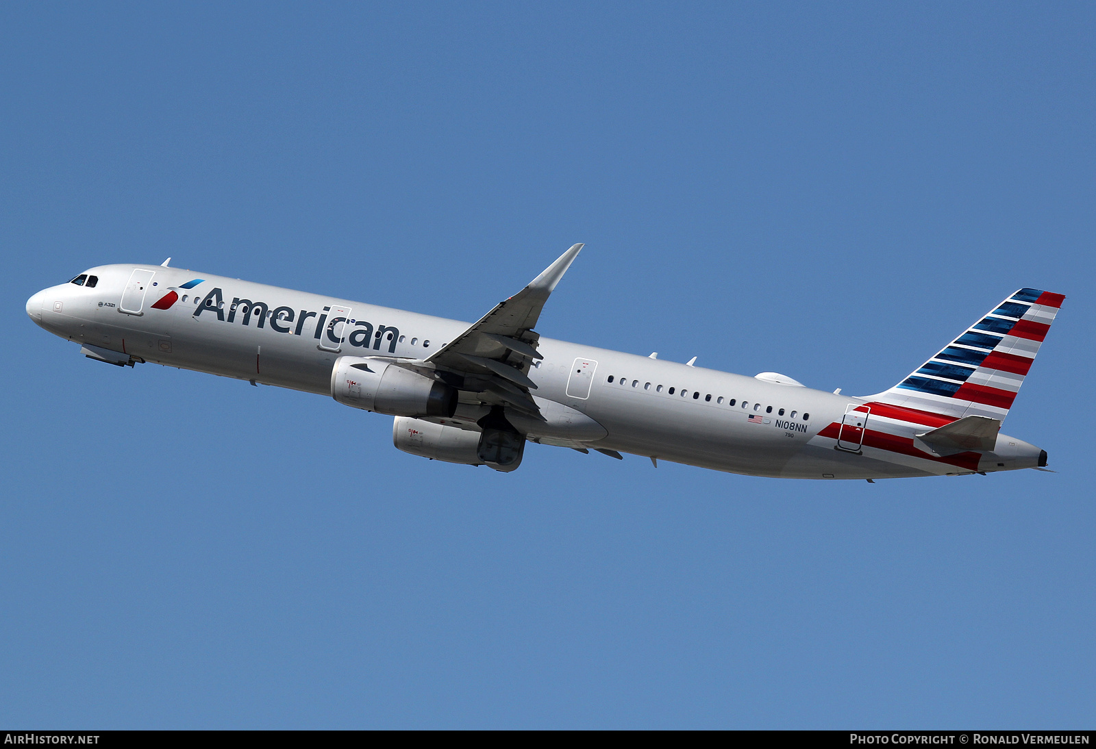 Aircraft Photo of N108NN | Airbus A321-231 | American Airlines | AirHistory.net #756761