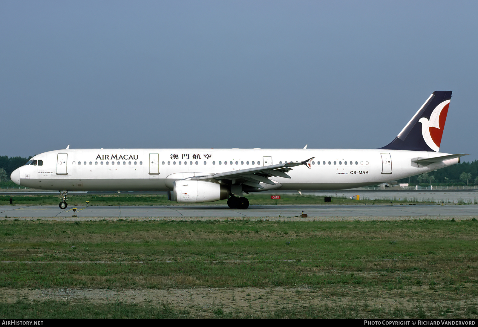 Aircraft Photo of CS-MAA | Airbus A321-131 | Air Macau | AirHistory.net #756767