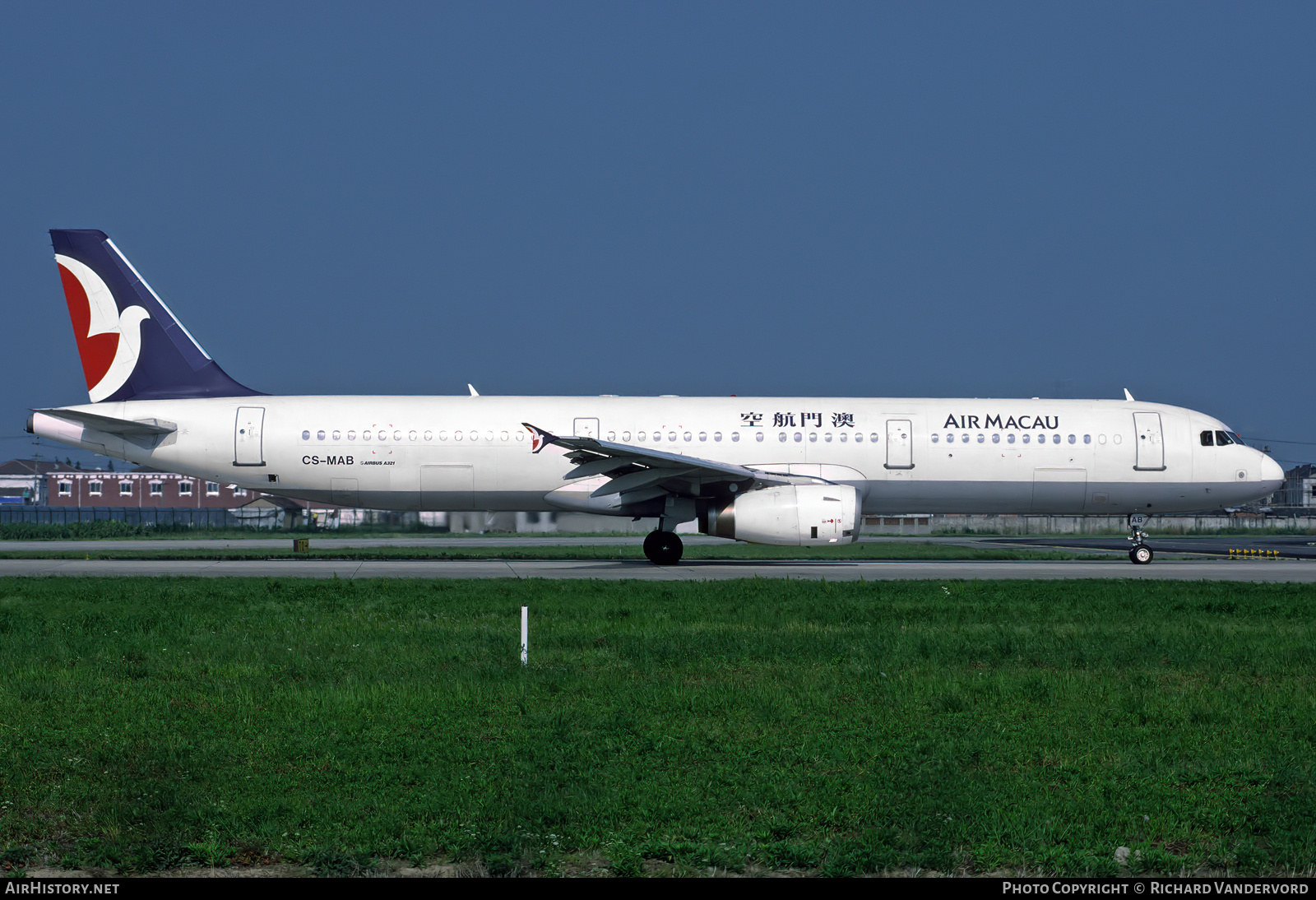 Aircraft Photo of CS-MAB | Airbus A321-131 | Air Macau | AirHistory.net #756775
