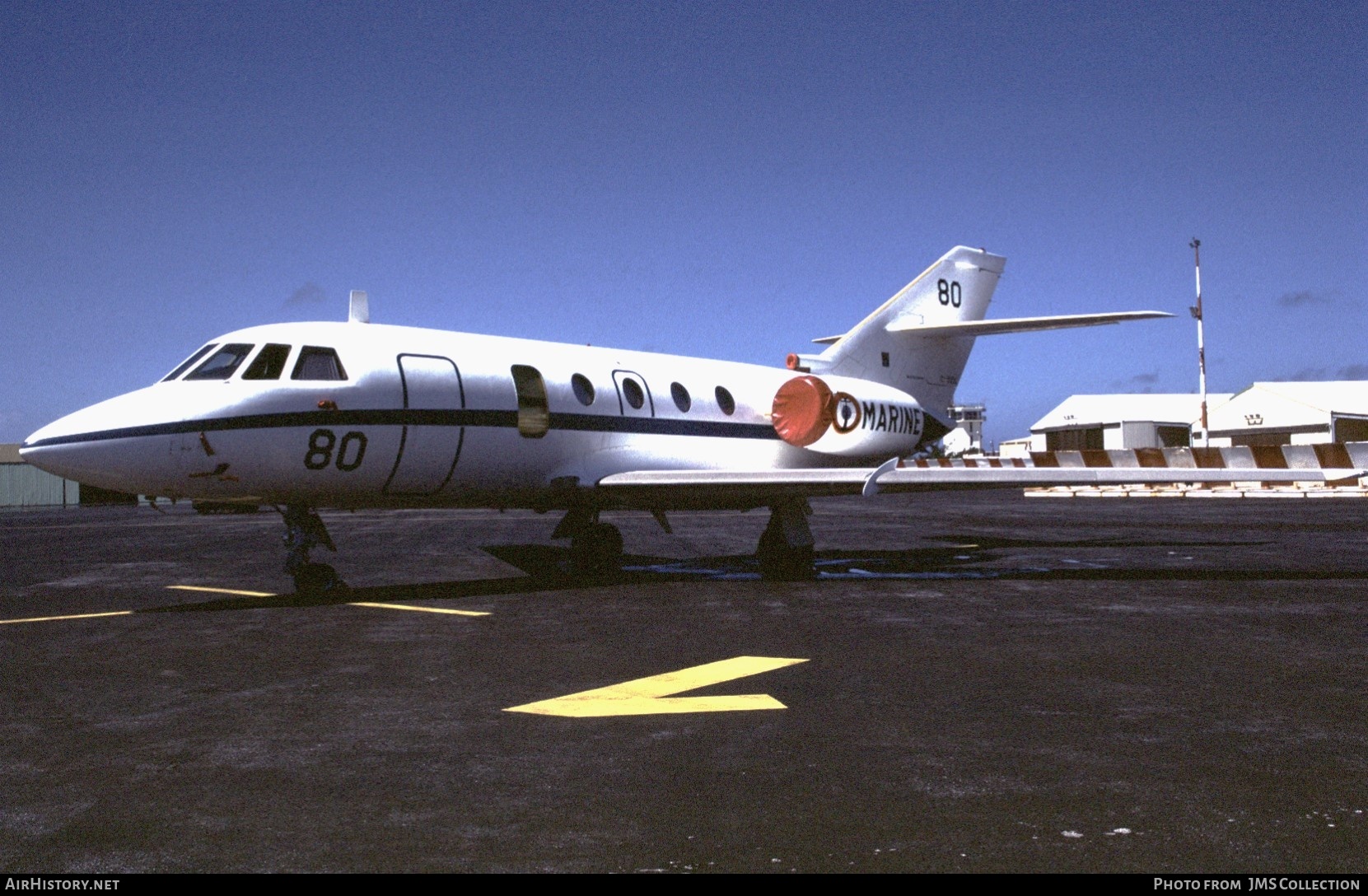 Aircraft Photo of 80 | Dassault Falcon 20G Gardian | France - Navy | AirHistory.net #756793