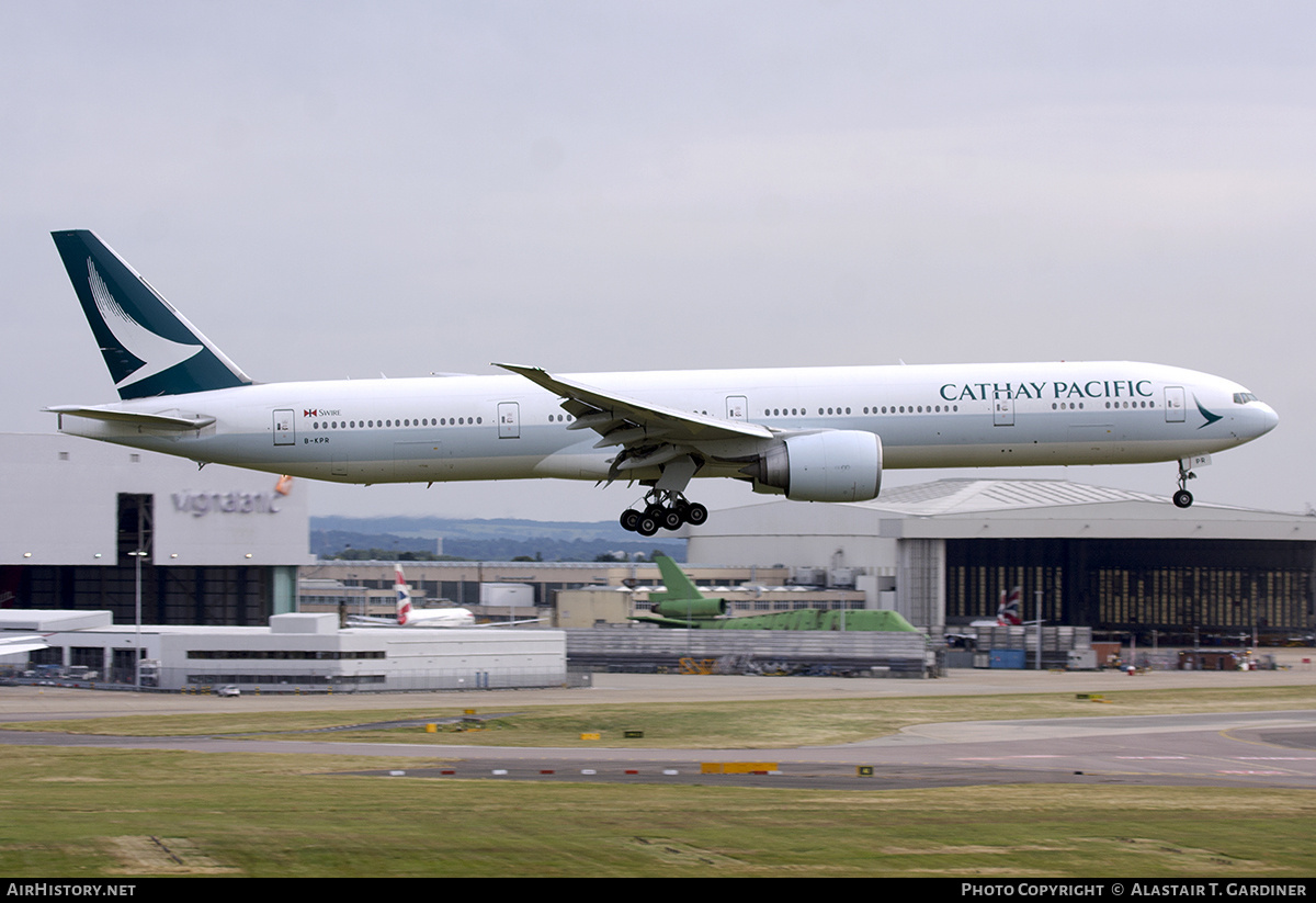 Aircraft Photo of B-KPR | Boeing 777-367/ER | Cathay Pacific Airways | AirHistory.net #756820