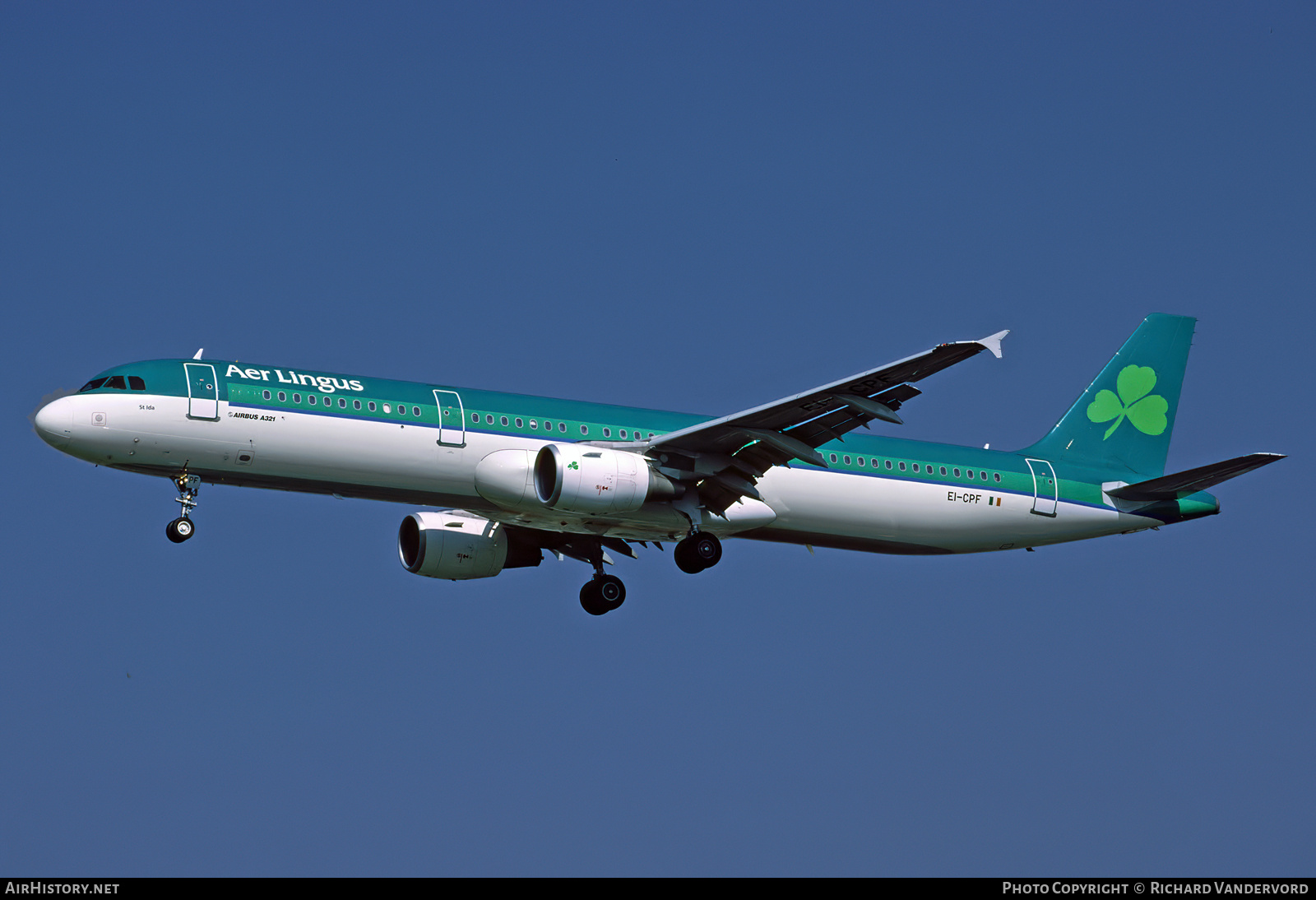 Aircraft Photo of EI-CPF | Airbus A321-211 | Aer Lingus | AirHistory.net #756832