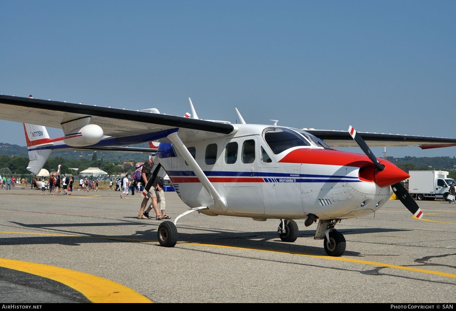Aircraft Photo of N777SN | Cessna P337H Pressurized Skymaster II | AirHistory.net #756849