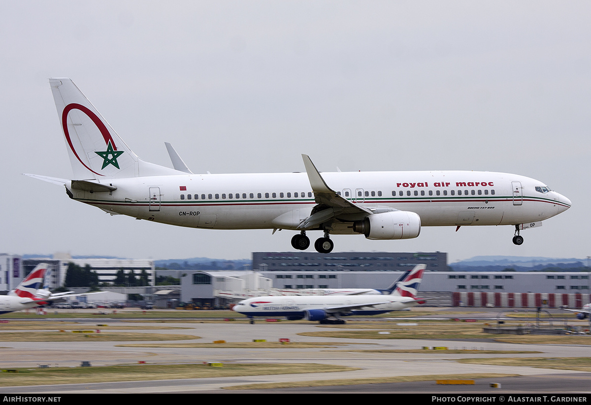 Aircraft Photo of CN-ROP | Boeing 737-8B6 | Royal Air Maroc - RAM | AirHistory.net #756851