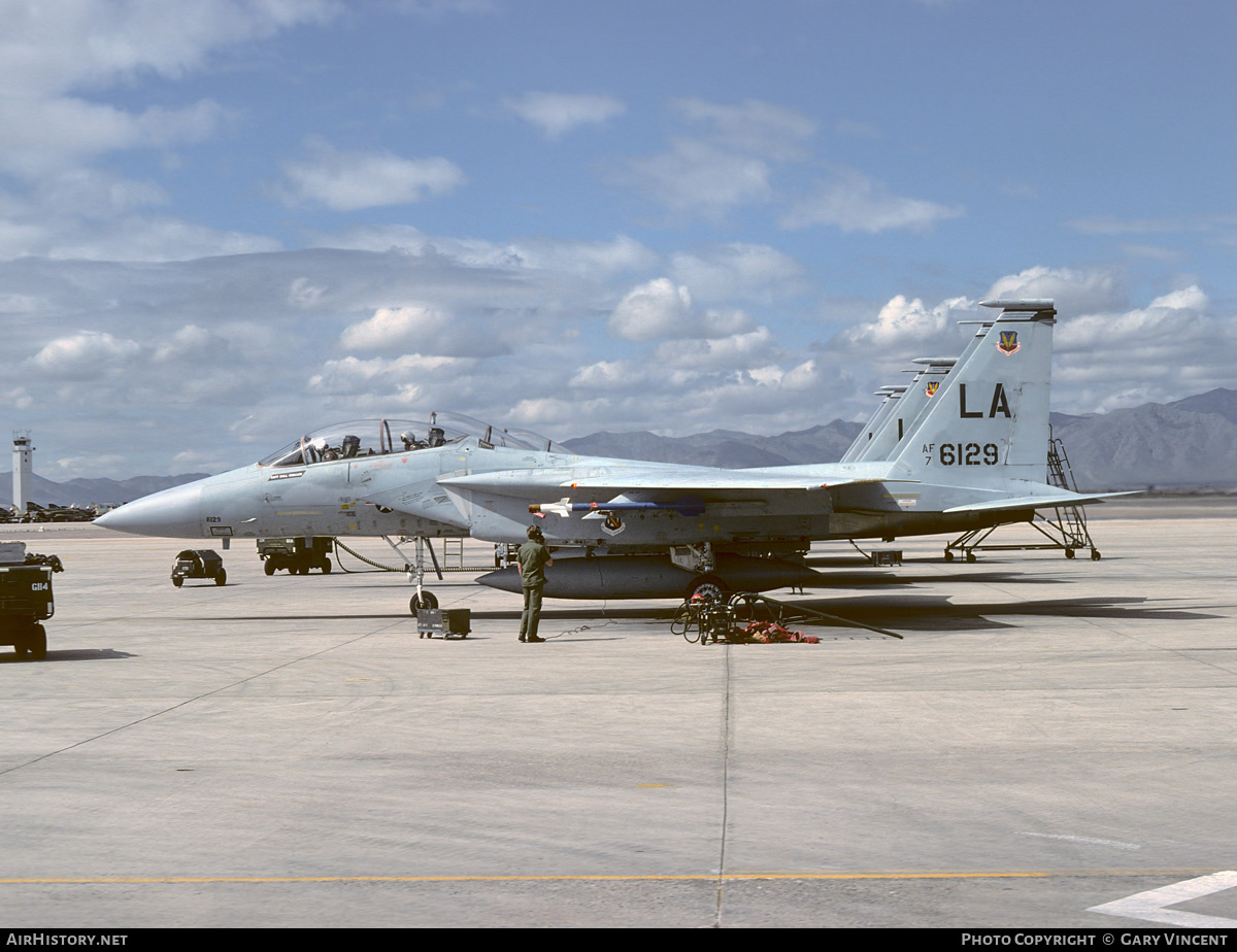 Aircraft Photo of 76-0129 / AF7-6129 | McDonnell Douglas F-15B Eagle | USA - Air Force | AirHistory.net #756906
