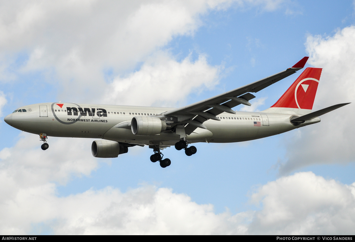 Aircraft Photo of N855NW | Airbus A330-223 | Northwest Airlines | AirHistory.net #756938