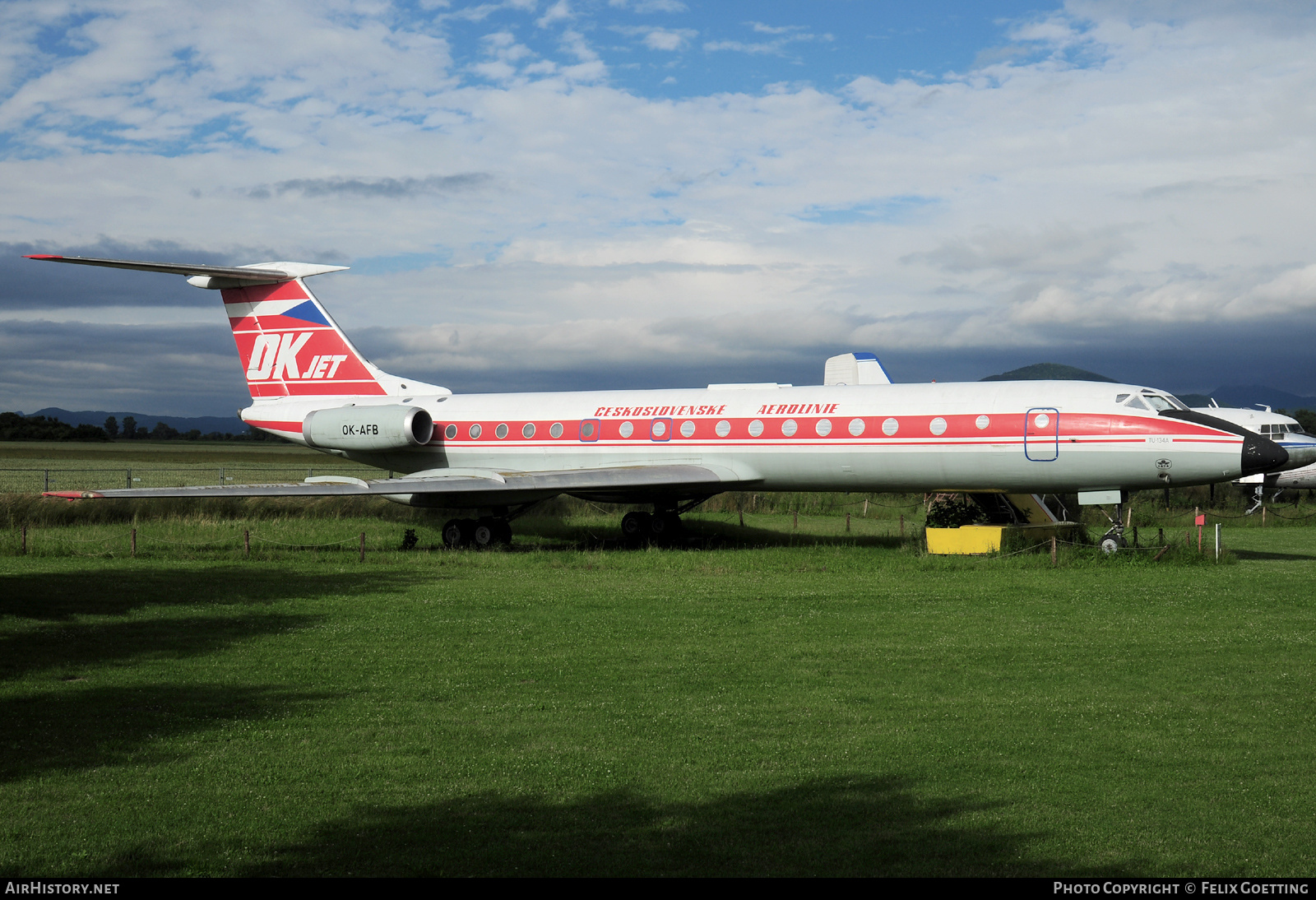 Aircraft Photo of OK-AFB | Tupolev Tu-134A | ČSA - Československé Aerolinie - Czechoslovak Airlines | AirHistory.net #756955