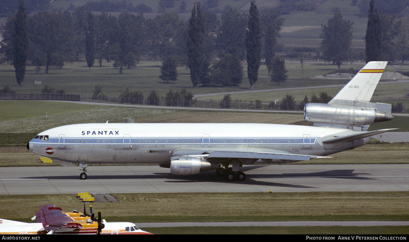 Aircraft Photo of EC-DEG | McDonnell Douglas DC-10-30CF | Spantax | AirHistory.net #756968
