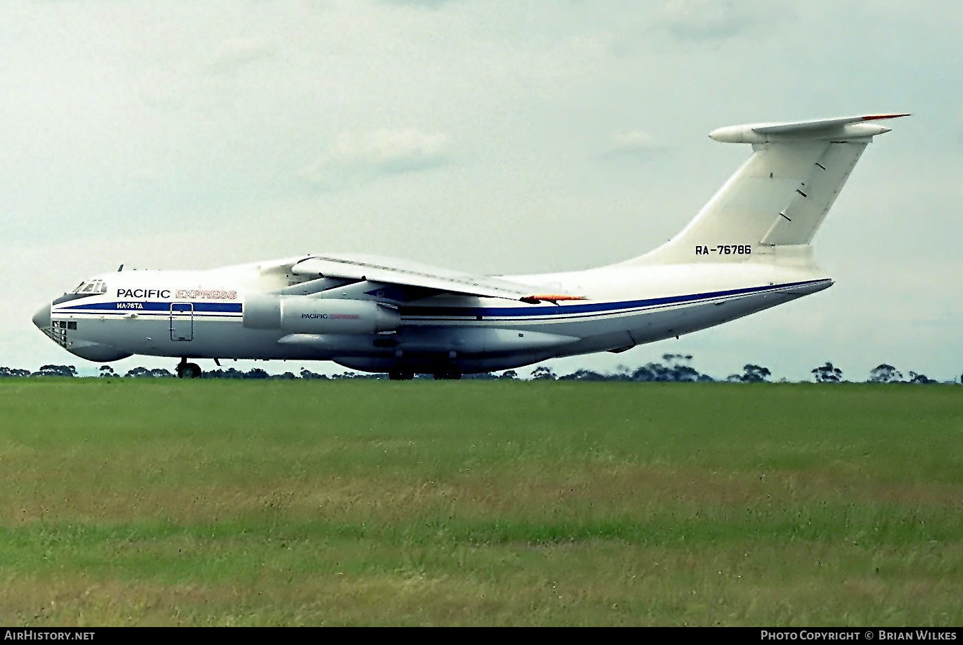 Aircraft Photo of RA-76786 | Ilyushin Il-76TD | Pacific Express | AirHistory.net #756971