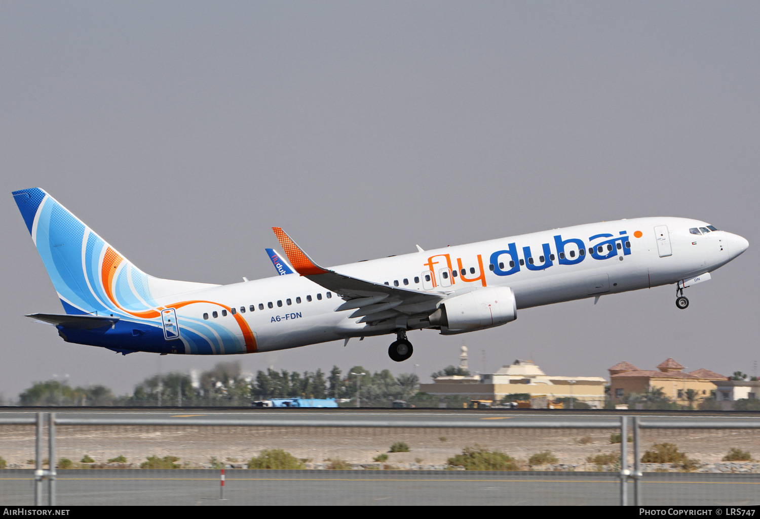 Aircraft Photo of A6-FDN | Boeing 737-8KN | Flydubai | AirHistory.net #757025