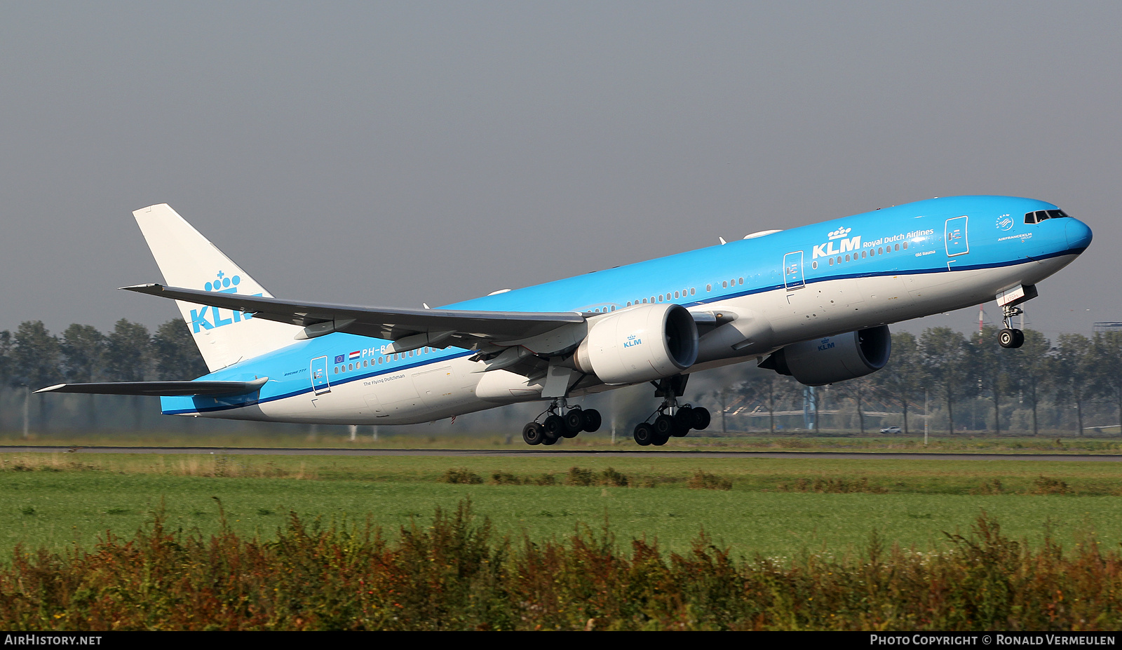 Aircraft Photo of PH-BQO | Boeing 777-206/ER | KLM - Royal Dutch Airlines | AirHistory.net #757030