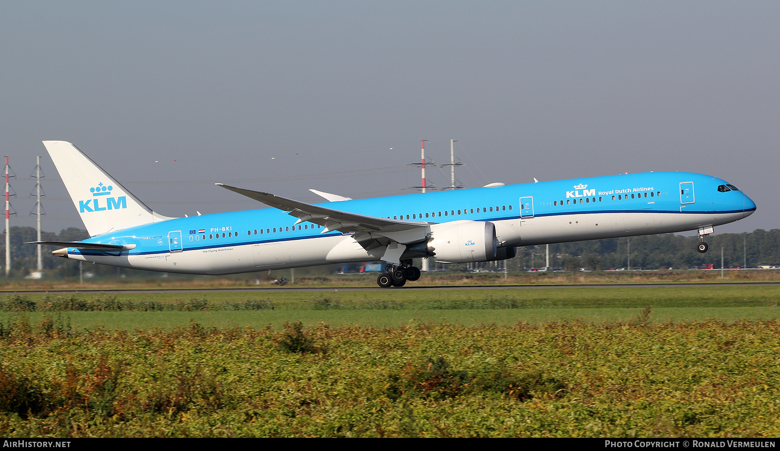 Aircraft Photo of PH-BKI | Boeing 787-10 Dreamliner | KLM - Royal Dutch Airlines | AirHistory.net #757035