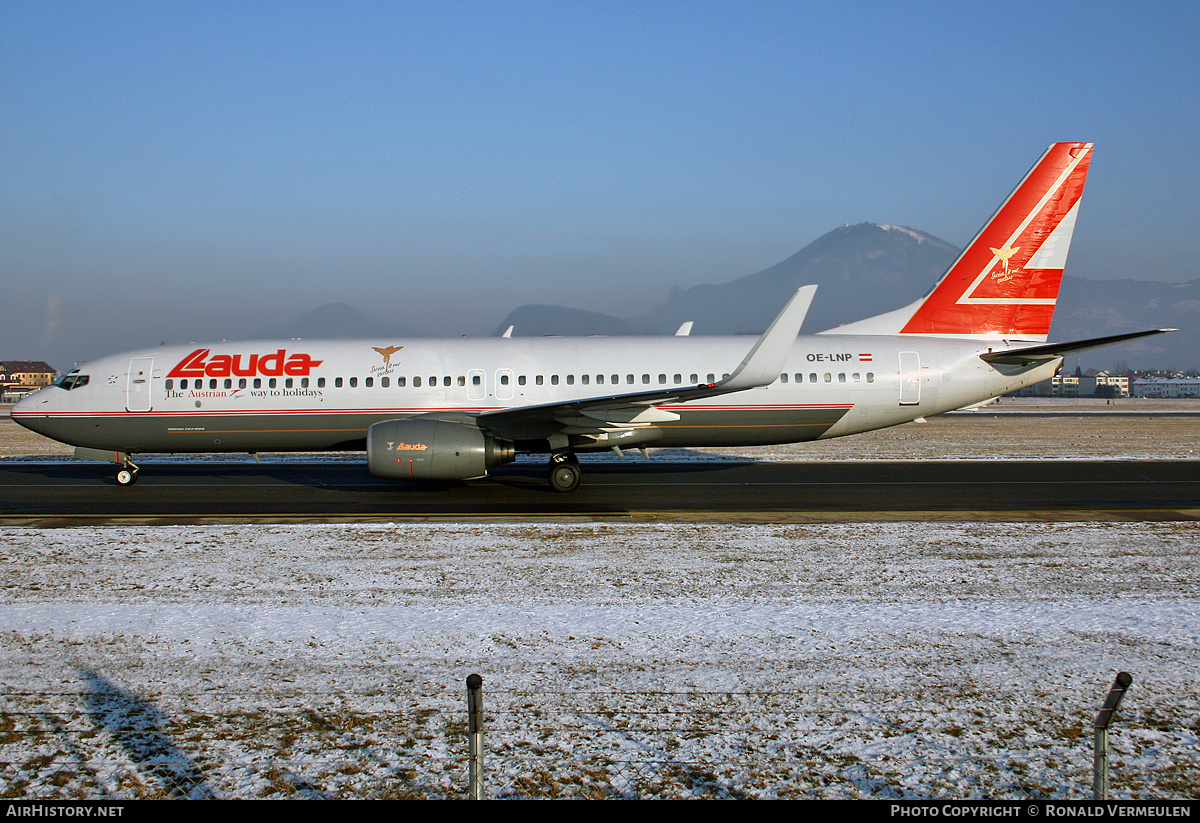 Aircraft Photo of OE-LNP | Boeing 737-8Z9 | Lauda Air | AirHistory.net #757038