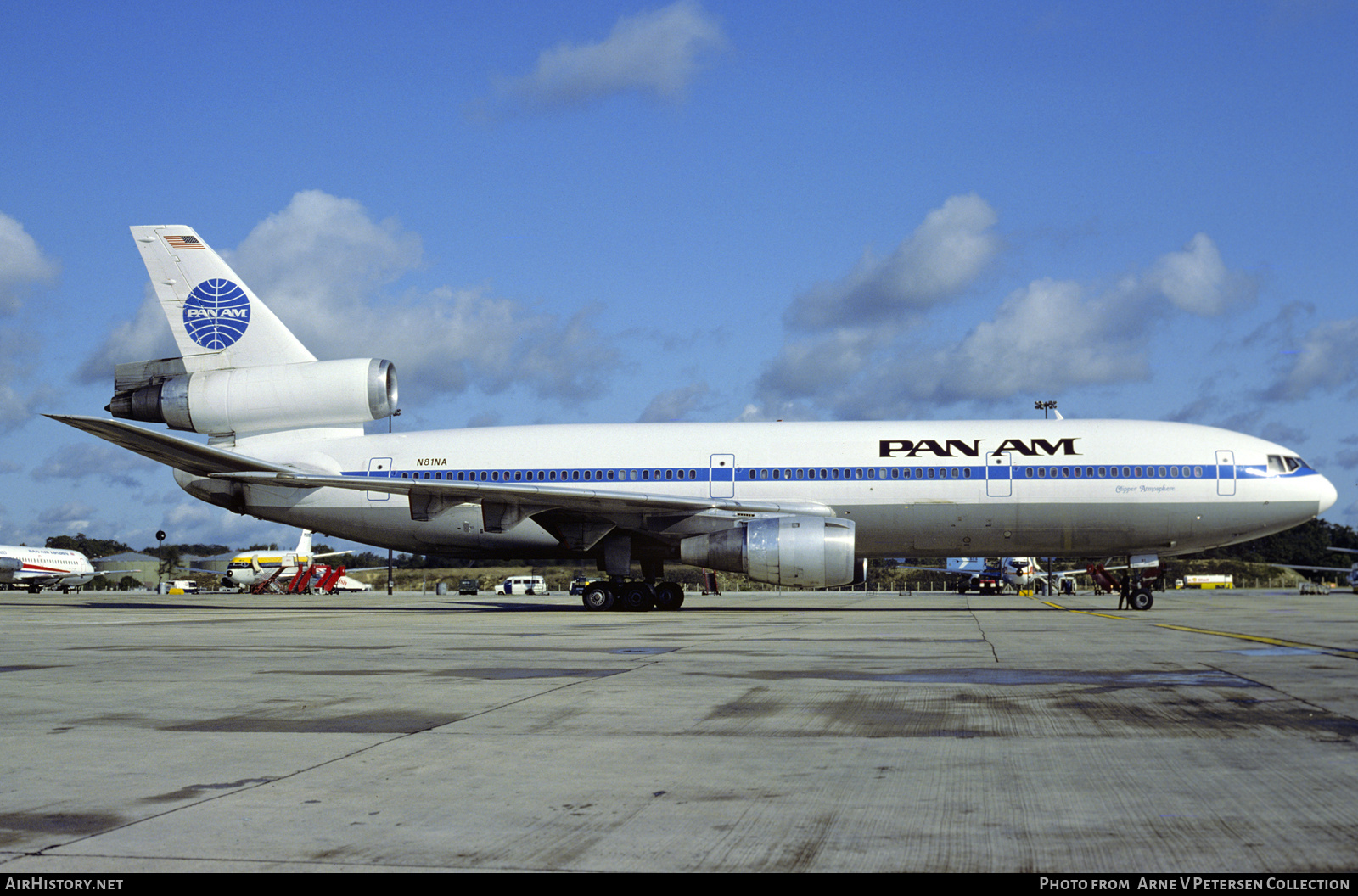 Aircraft Photo of N81NA | McDonnell Douglas DC-10-30 | Pan American World Airways - Pan Am | AirHistory.net #757041