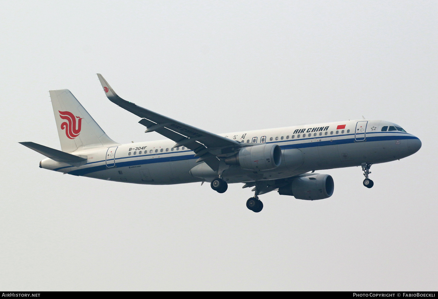 Aircraft Photo of B-304F | Airbus A320-214 | Air China | AirHistory.net #757044