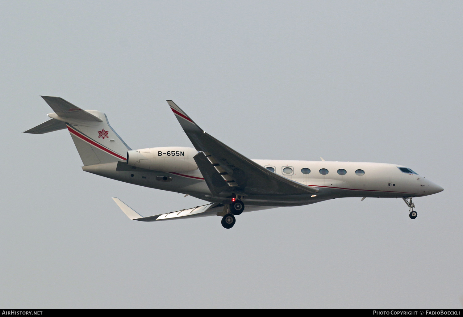 Aircraft Photo of B-655N | Gulfstream Aerospace G650ER (G-VI) | Zyb Lily Jet | AirHistory.net #757045