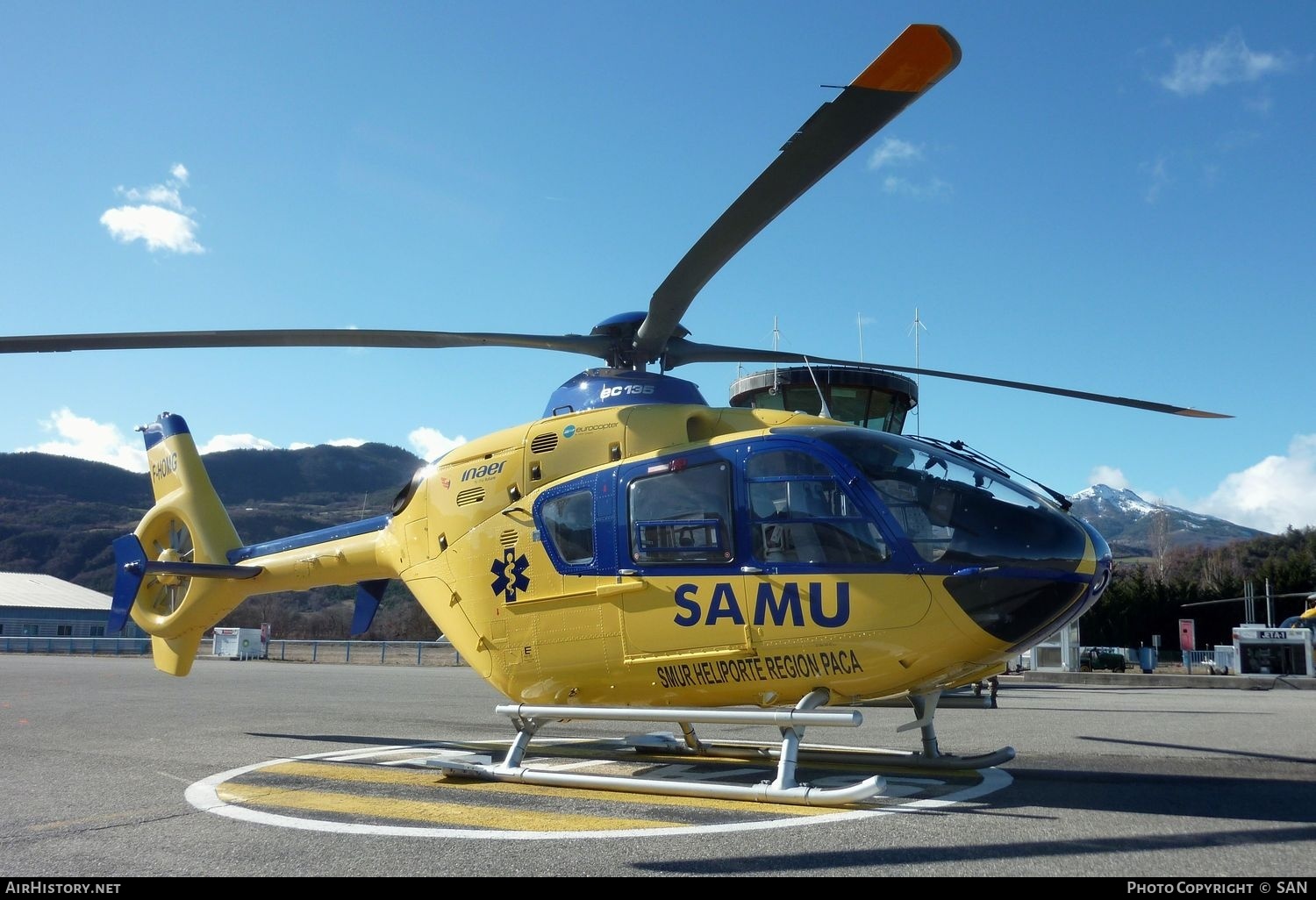 Aircraft Photo of F-HOMG | Airbus Helicopters H-135P-2+ | SAMU - Service d'Aide Médicale Urgente | AirHistory.net #757057