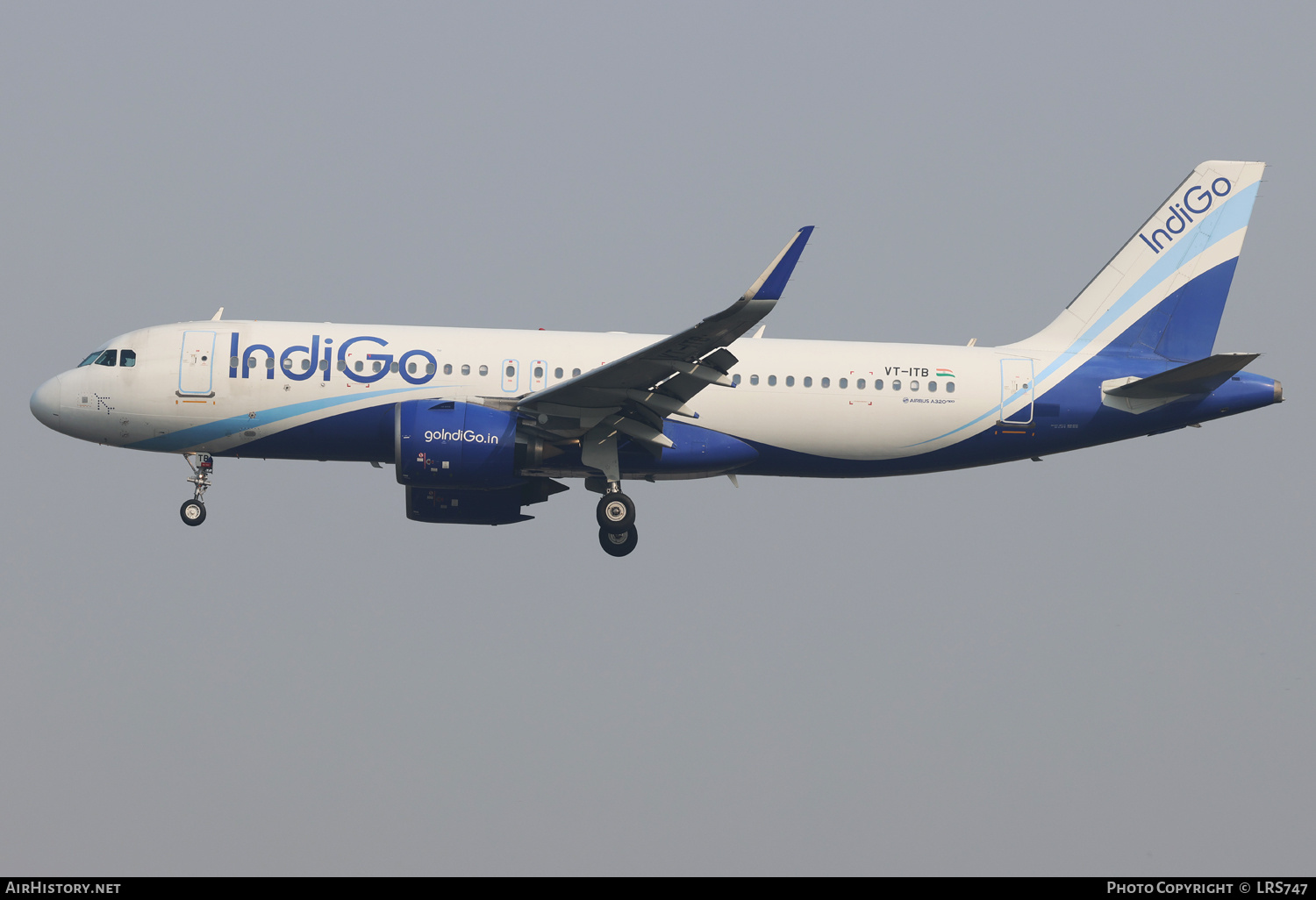 Aircraft Photo of VT-ITB | Airbus A320-271N | IndiGo | AirHistory.net #757063