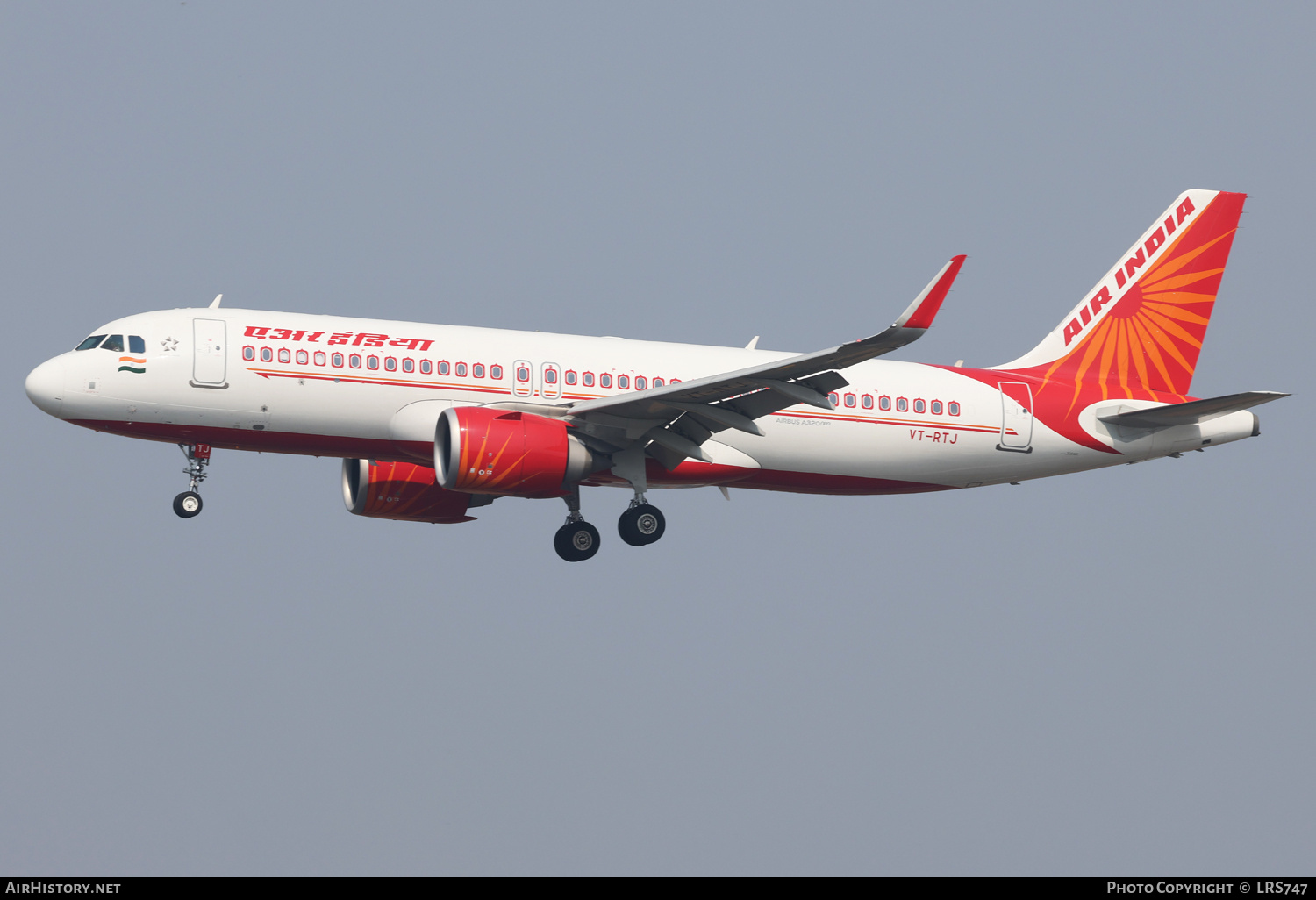 Aircraft Photo of VT-RTJ | Airbus A320-251N | Air India | AirHistory.net #757068