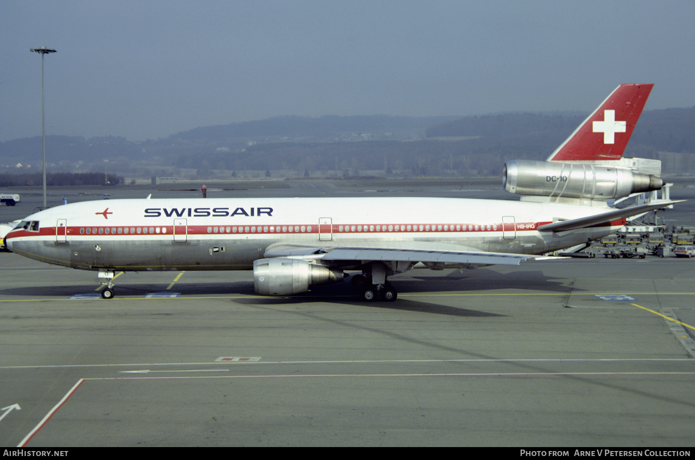 Aircraft Photo of HB-IHG | McDonnell Douglas DC-10-30 | Swissair | AirHistory.net #757072