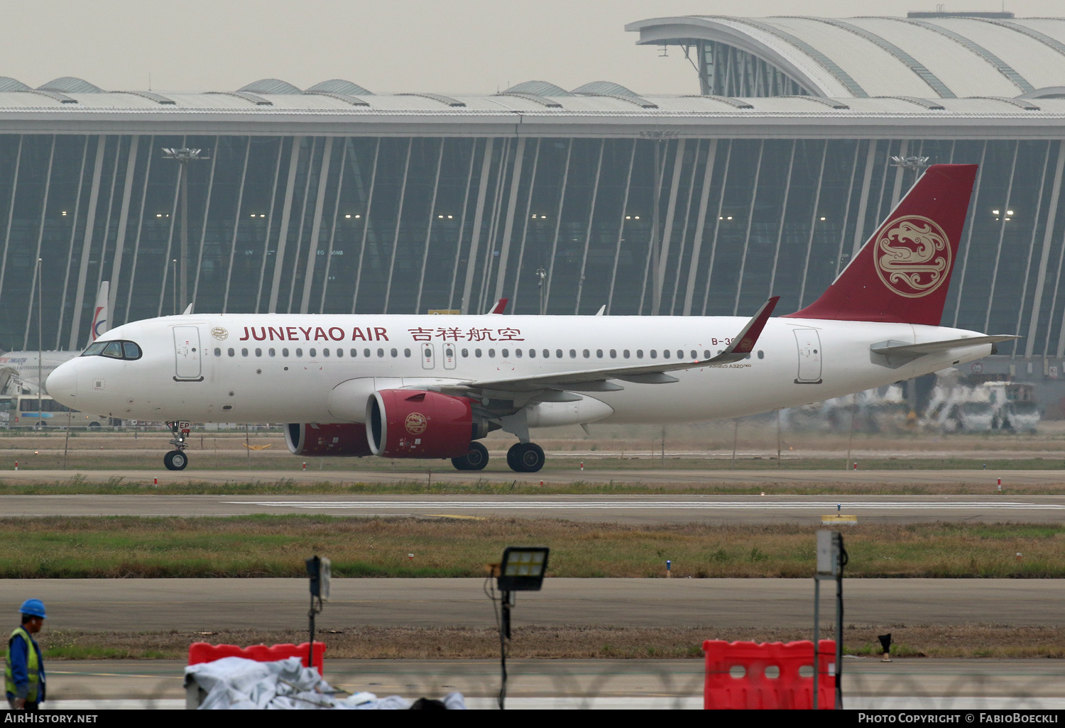 Aircraft Photo of B-30EP | Airbus A320-271N | Juneyao Airlines | AirHistory.net #757078