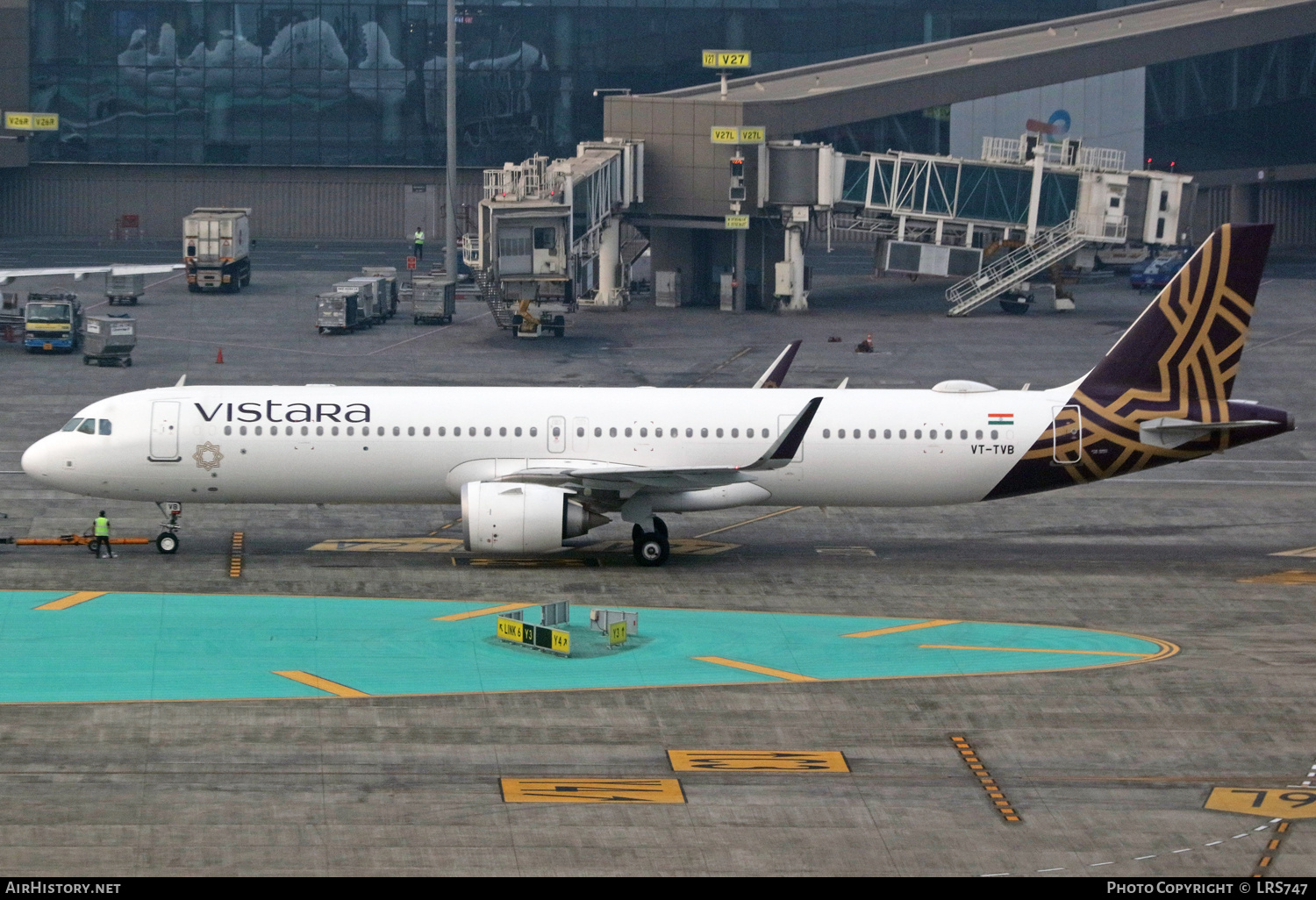 Aircraft Photo of VT-TVB | Airbus A321-251NX | Vistara | AirHistory.net #757086