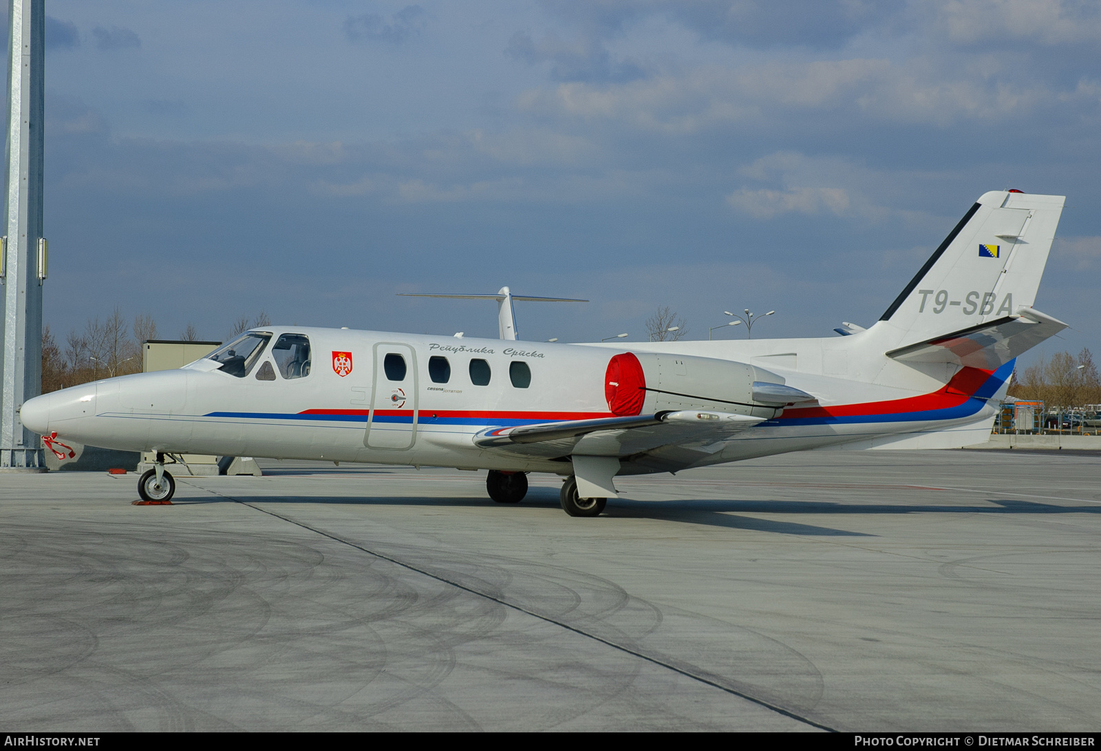 Aircraft Photo of T9-SBA | Cessna 500 Citation I | Republika Srpska - Government | AirHistory.net #757102