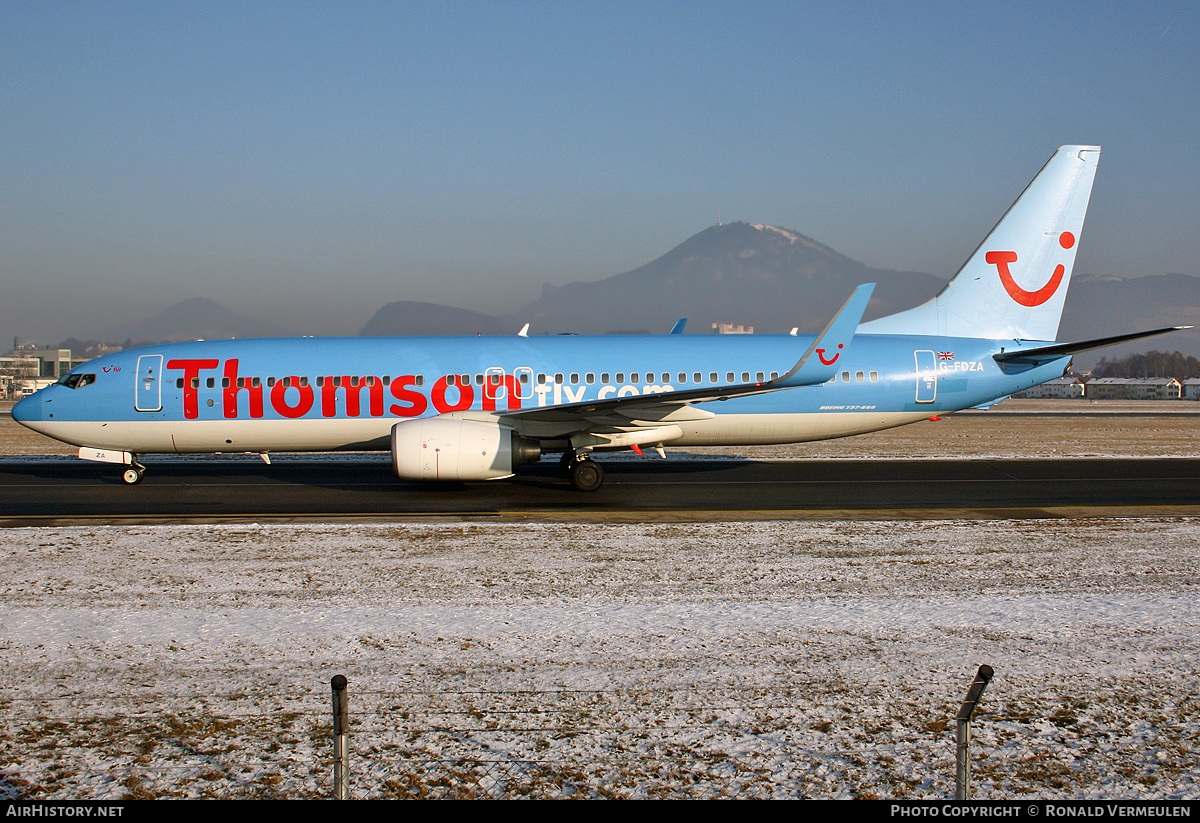 Aircraft Photo of G-FDZA | Boeing 737-8K5 | Thomsonfly | AirHistory.net #757121