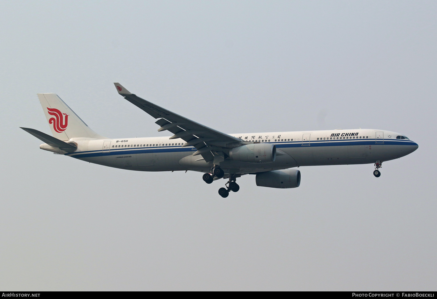 Aircraft Photo of B-6511 | Airbus A330-343 | Air China | AirHistory.net #757125