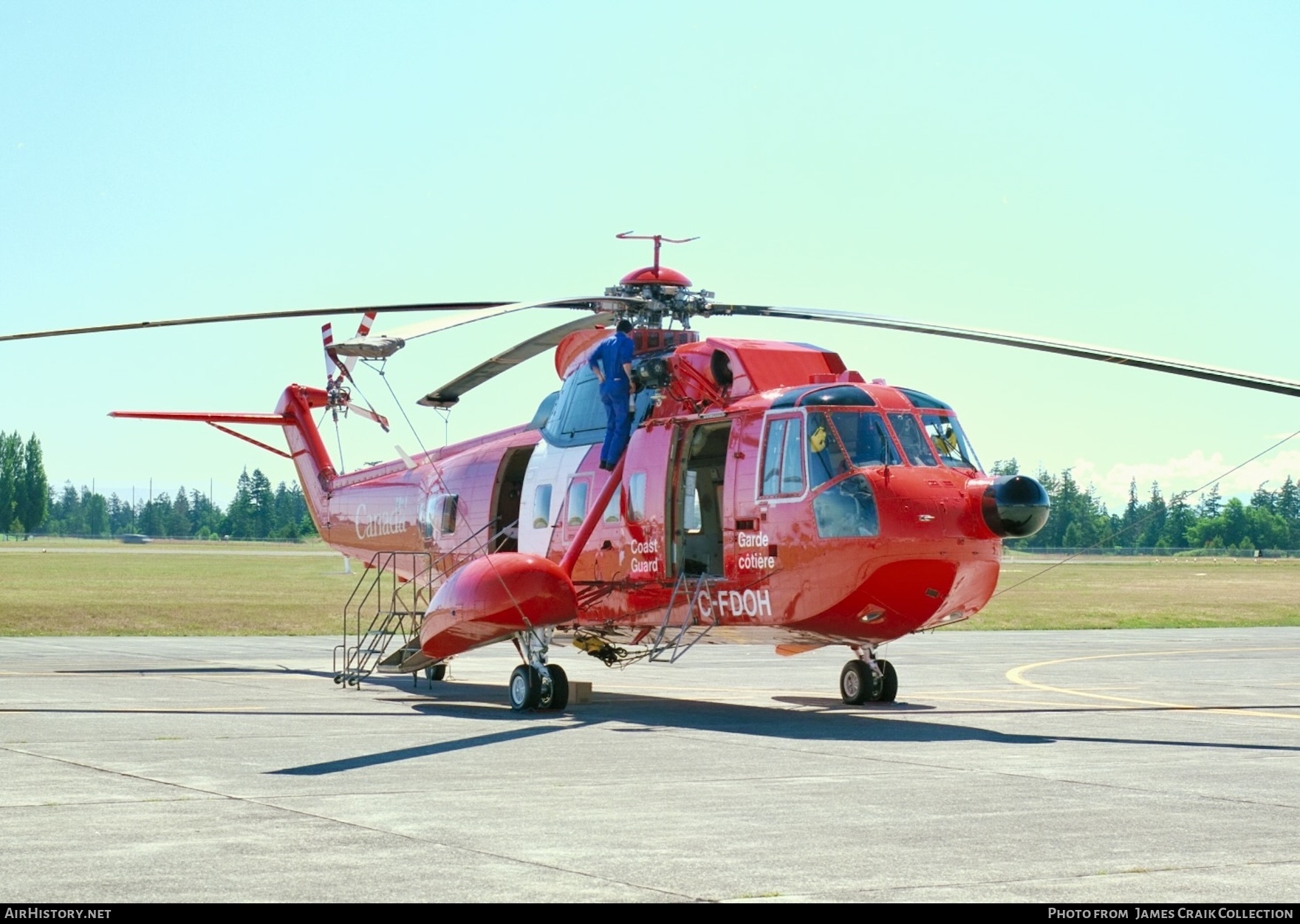 Aircraft Photo of C-FDOH | Sikorsky S-61N | Coast Guard | AirHistory.net #757126