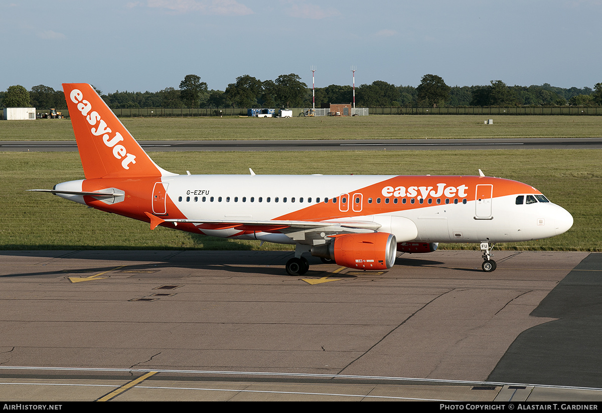 Aircraft Photo of G-EZFU | Airbus A319-111 | EasyJet | AirHistory.net #757132