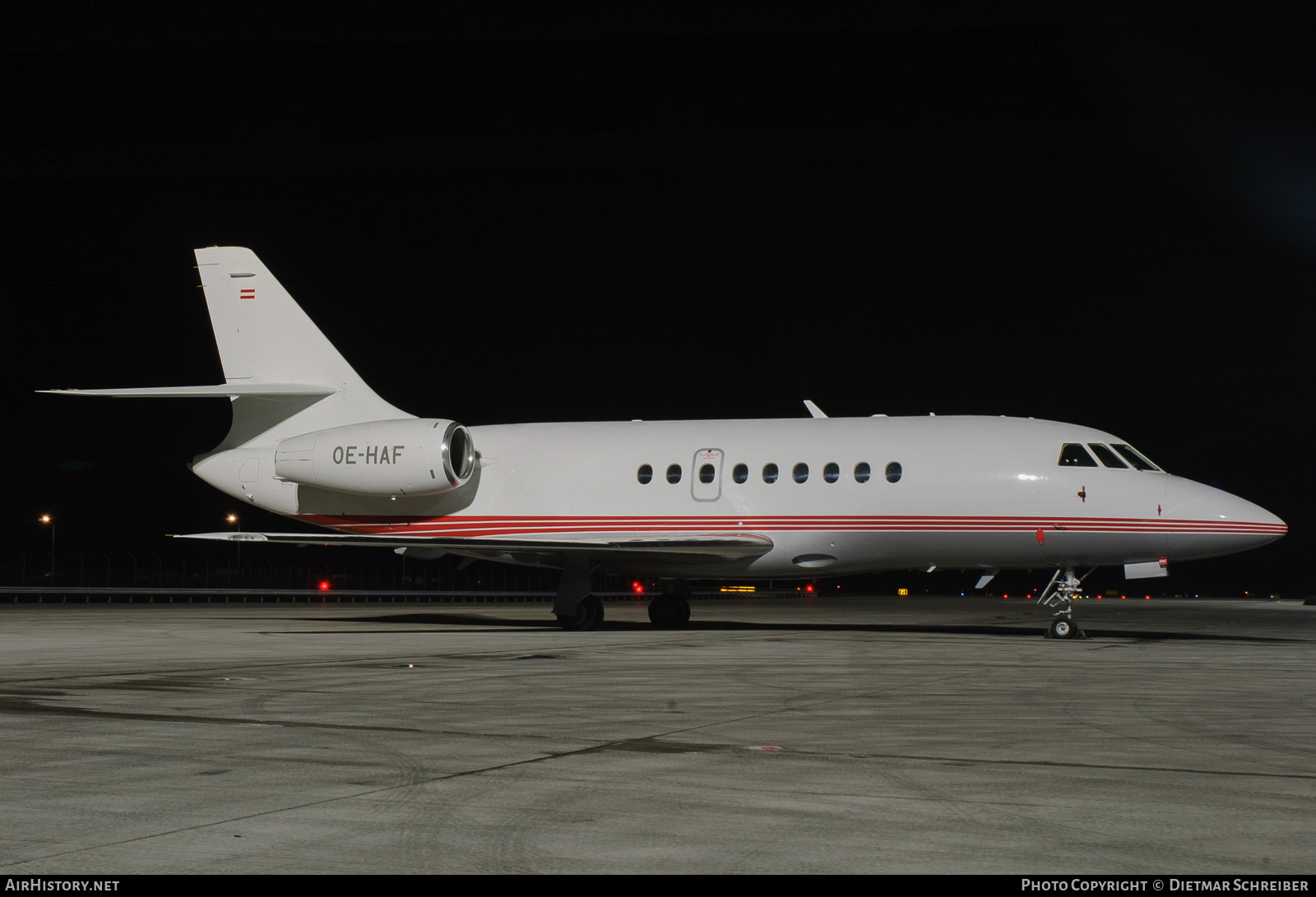 Aircraft Photo of OE-HAF | Dassault Falcon 2000 | AirHistory.net #757134